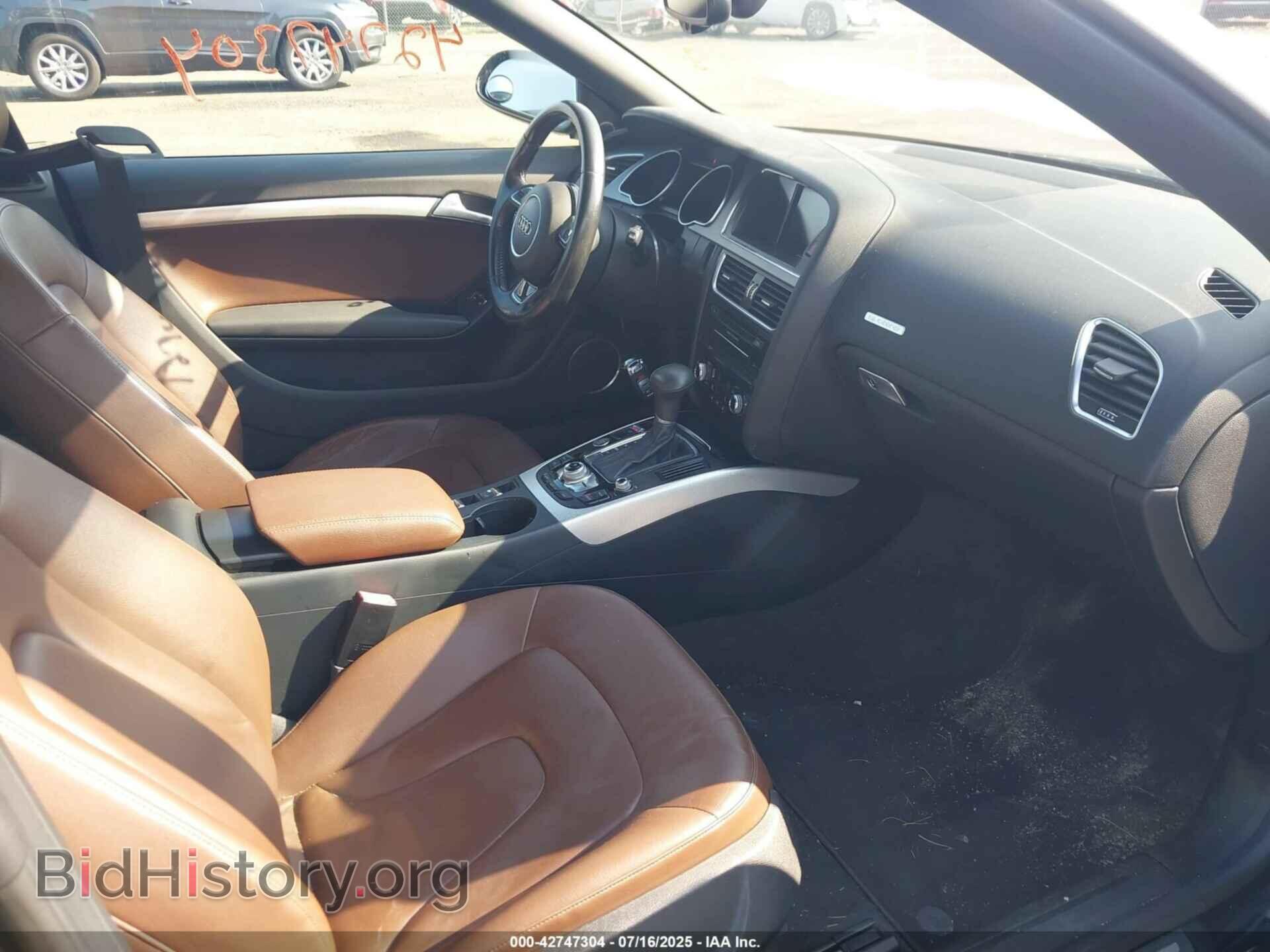 2014 AUDI A5 - VIN: WAULFAFH0EN005804 - Фото 5