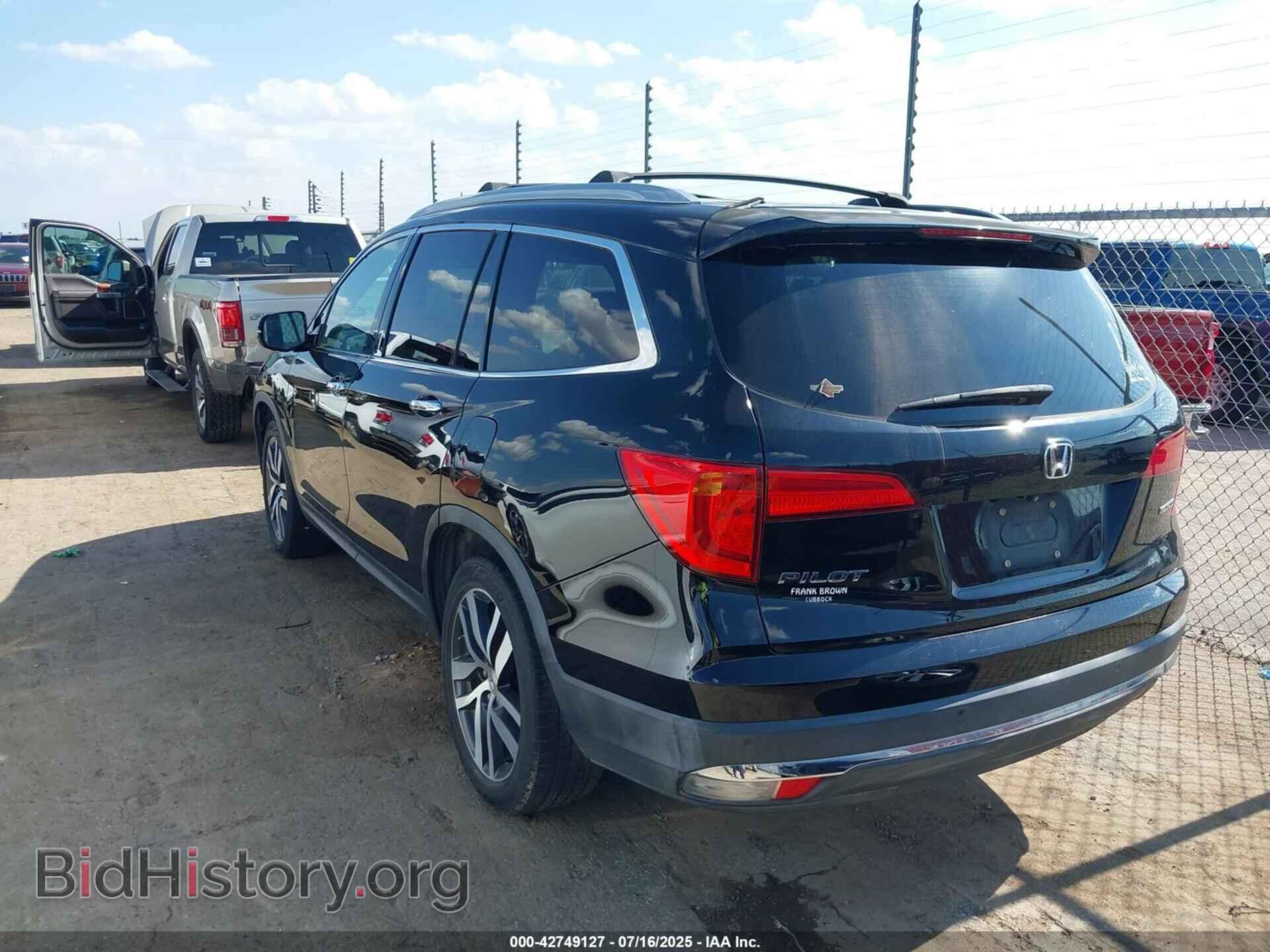 2016 HONDA PILOT - VIN: 5FNYF5H99GB055916 - Фото 3