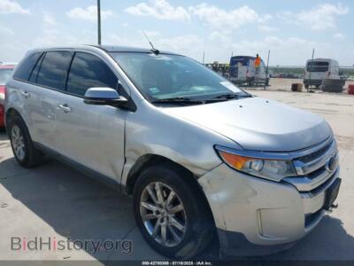 2013 Ford EDGE SEL, серебристый — VIN 2FMDK3JC6DBB10962, IAAI