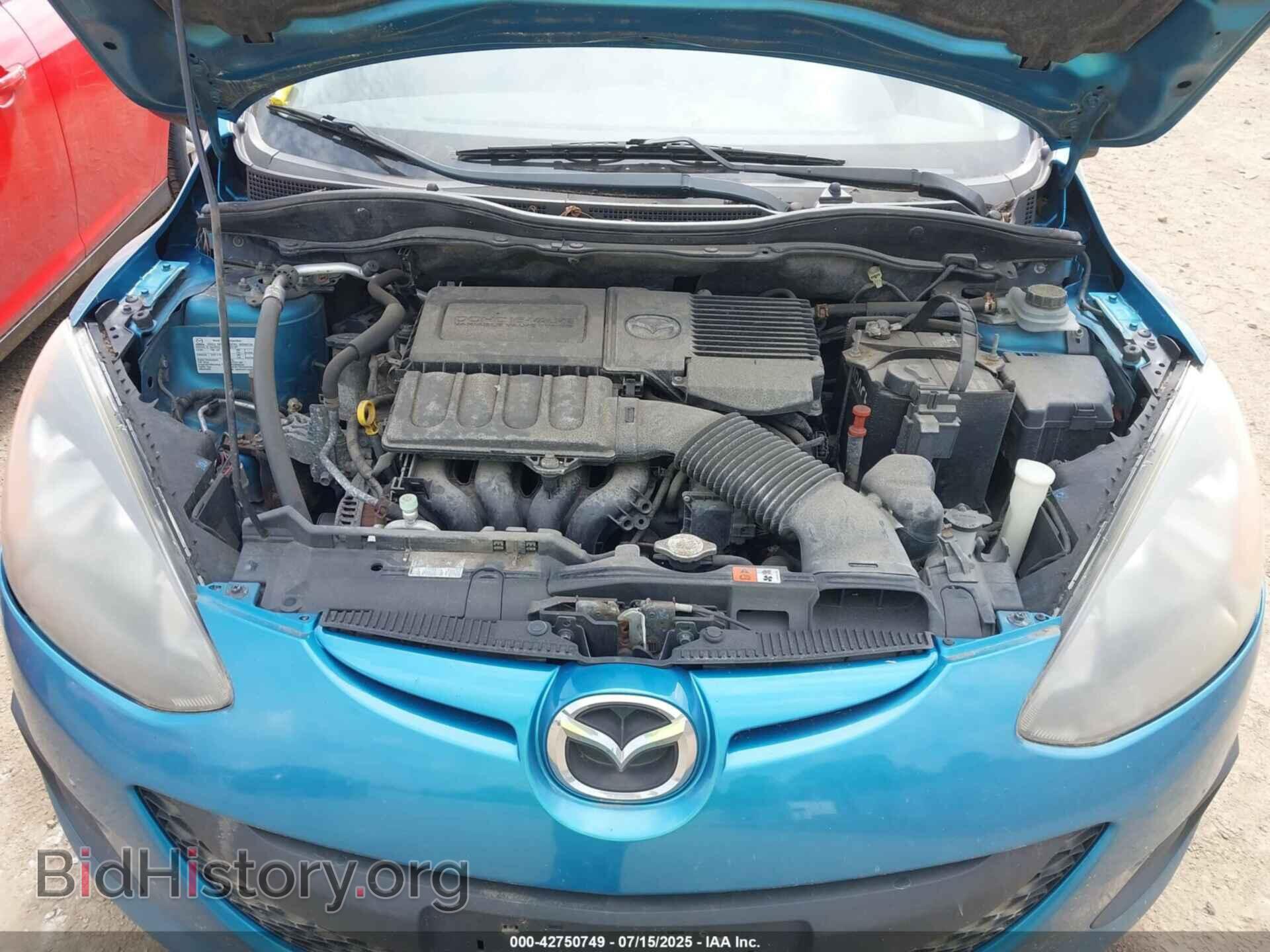 2011 MAZDA MAZDA2 - VIN: JM1DE1HZ3B0118851 - Фото 10