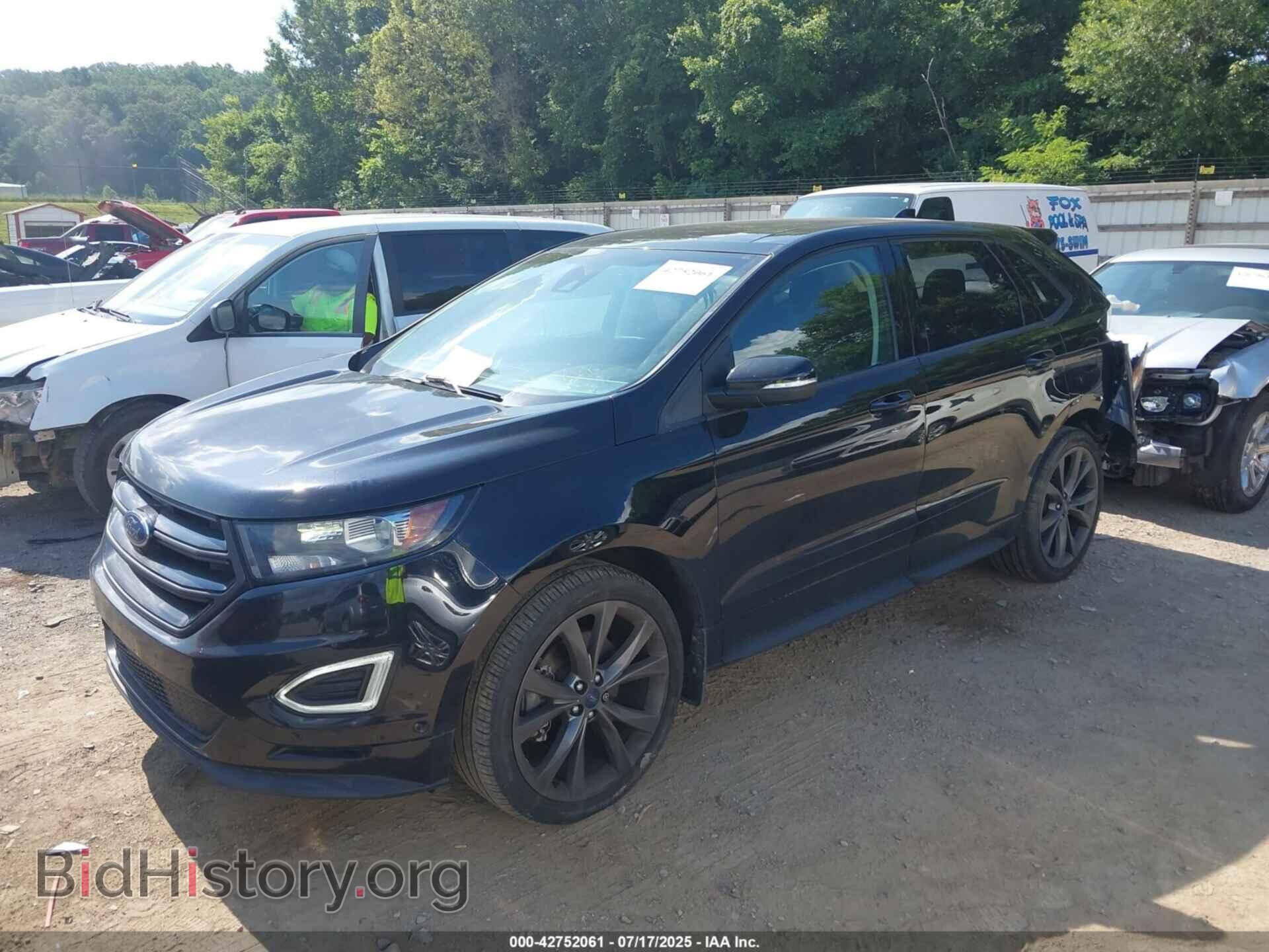 2017 FORD EDGE - VIN: 2FMPK4AP6HBB65438 - Фото 2