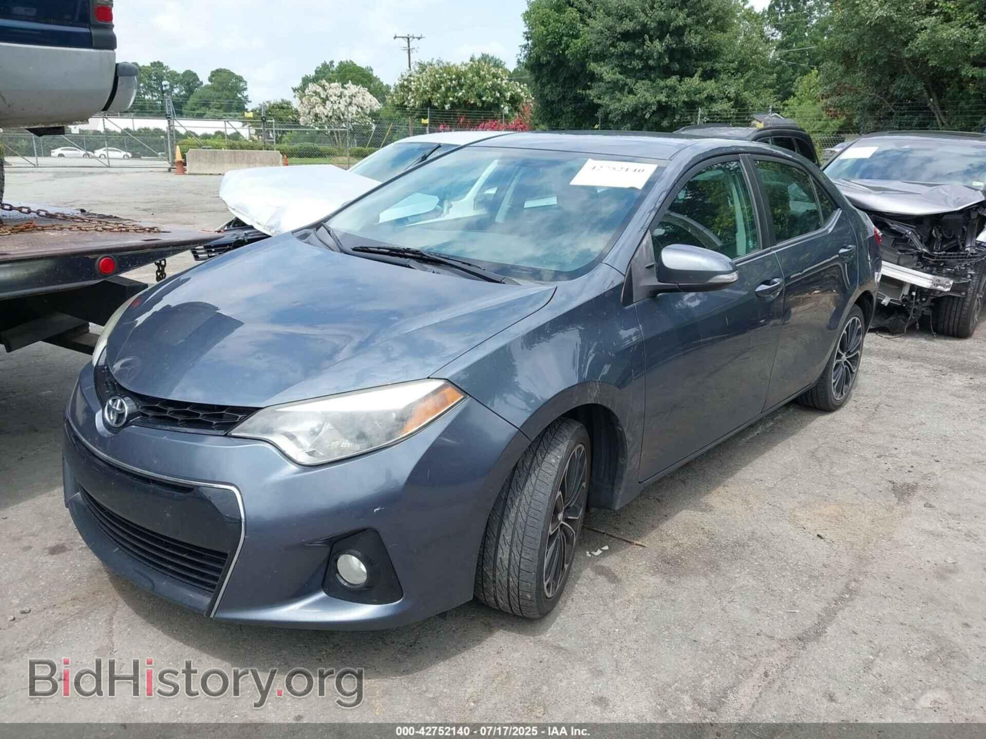 2015 TOYOTA COROLLA - VIN: 2T1BURHE8FC444825 - Фото 2