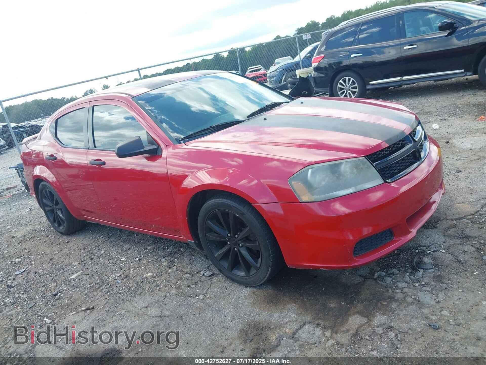 Photo 1C3CDZAG0DN750755 - DODGE AVENGER 2013