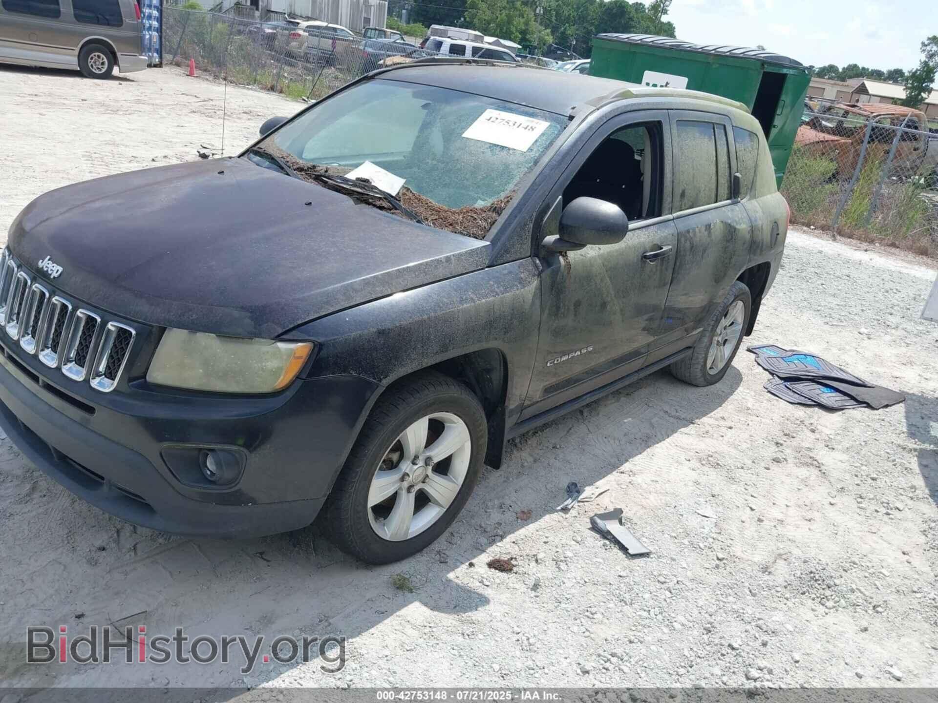 2013 JEEP COMPASS - VIN: 1C4NJCEB7DD237498 - Фото 2