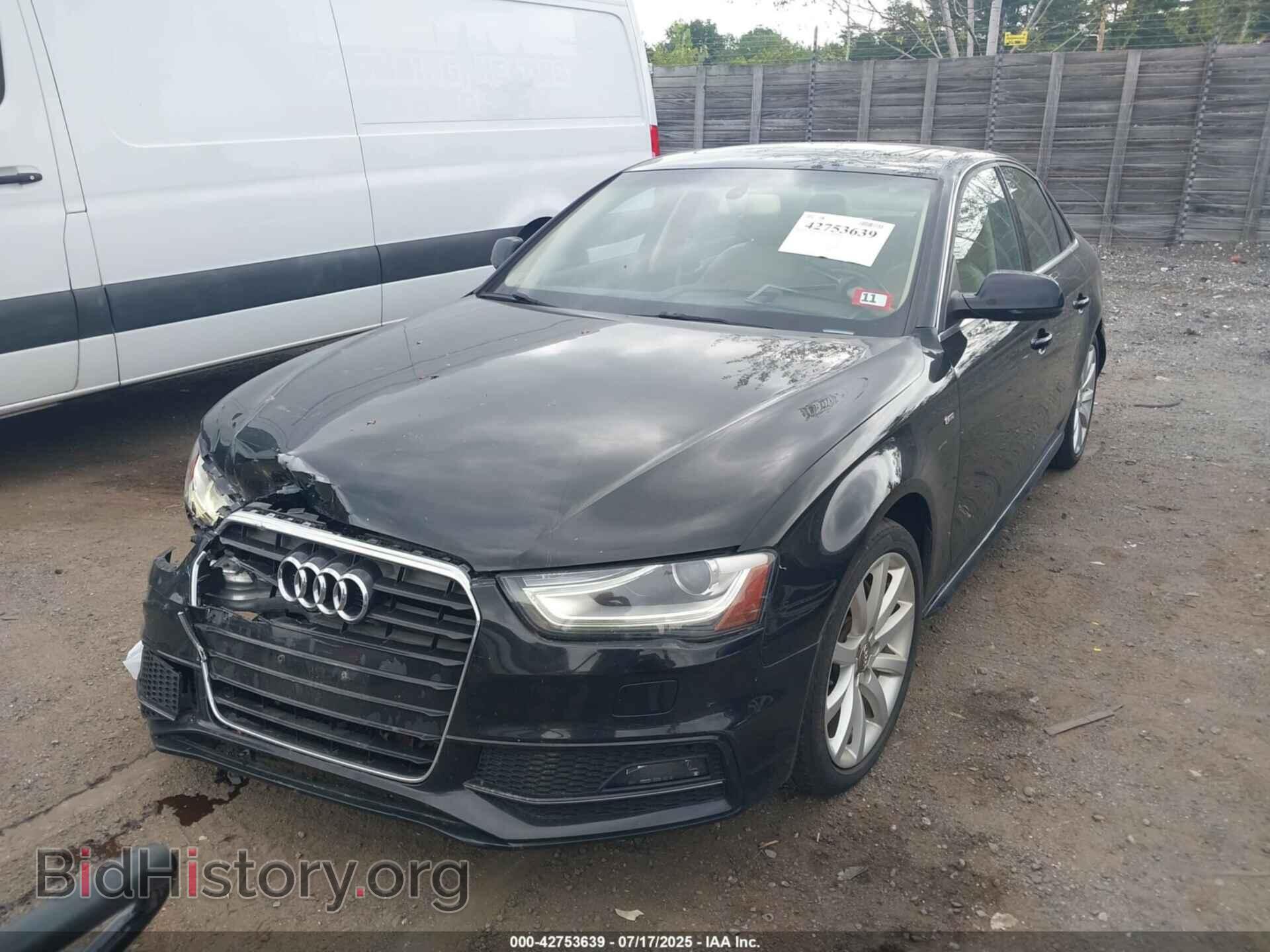 2014 AUDI A4 - VIN: WAUBFAFL2EA093424 - Photo 2
