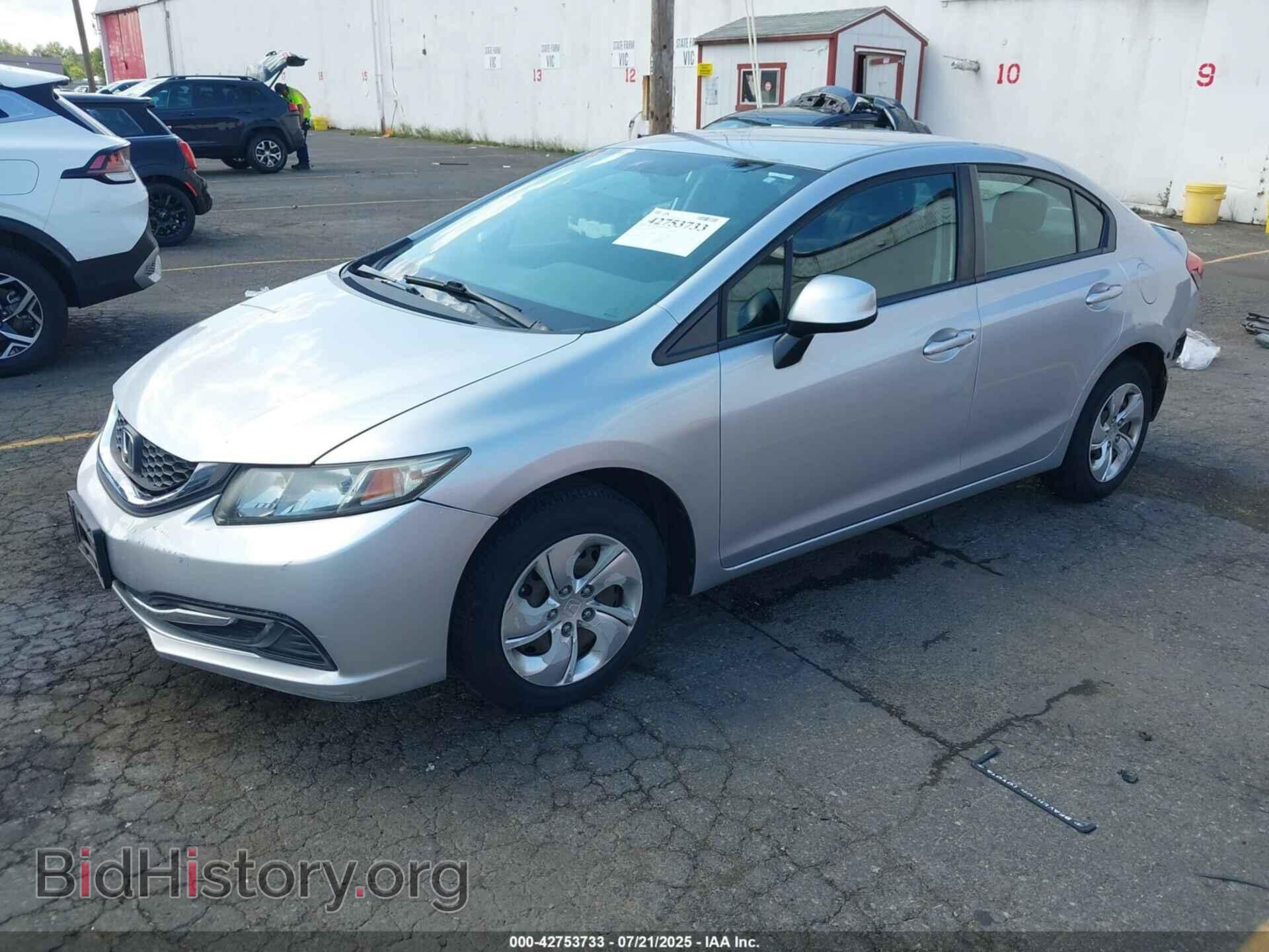 2013 HONDA CIVIC - VIN: 19XFB2F57DE253199 - Фото 2