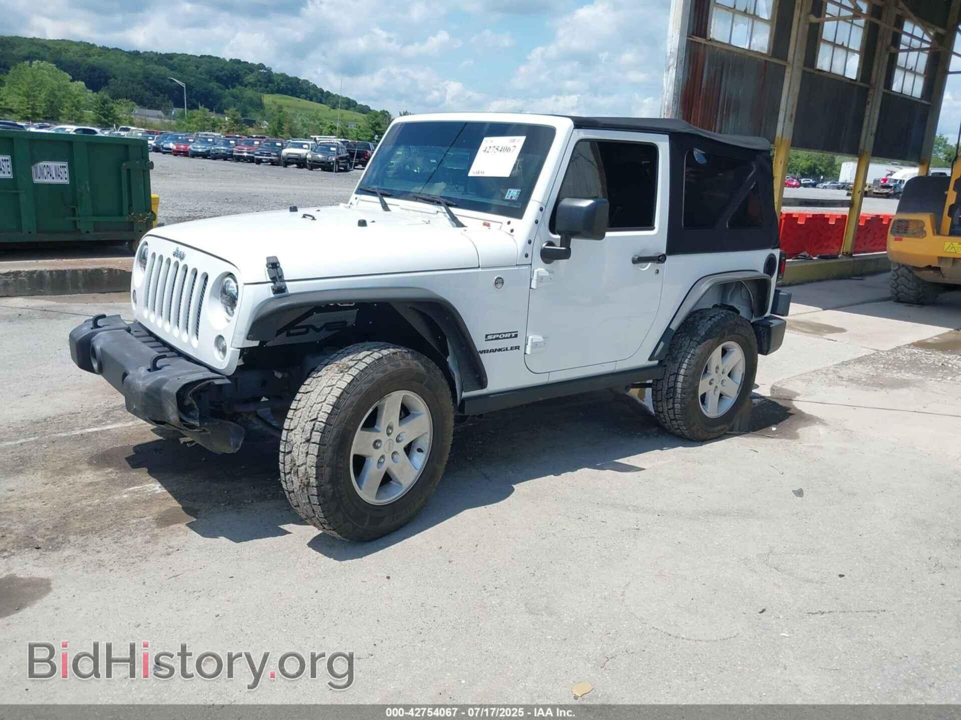2017 JEEP WRANGLER - VIN: 1C4AJWAG3HL540257 - Фото 2