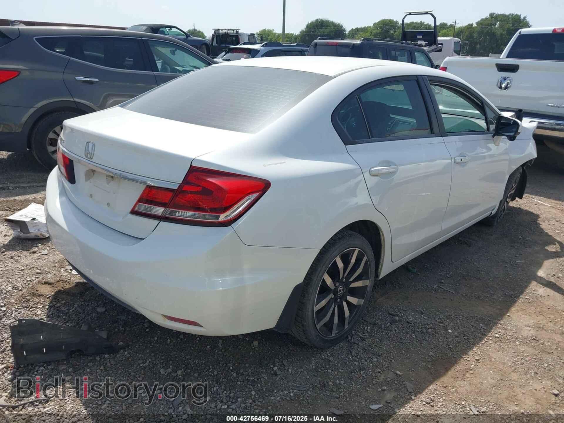 2014 HONDA CIVIC - VIN: 19XFB2F93EE068913 - Фото 4