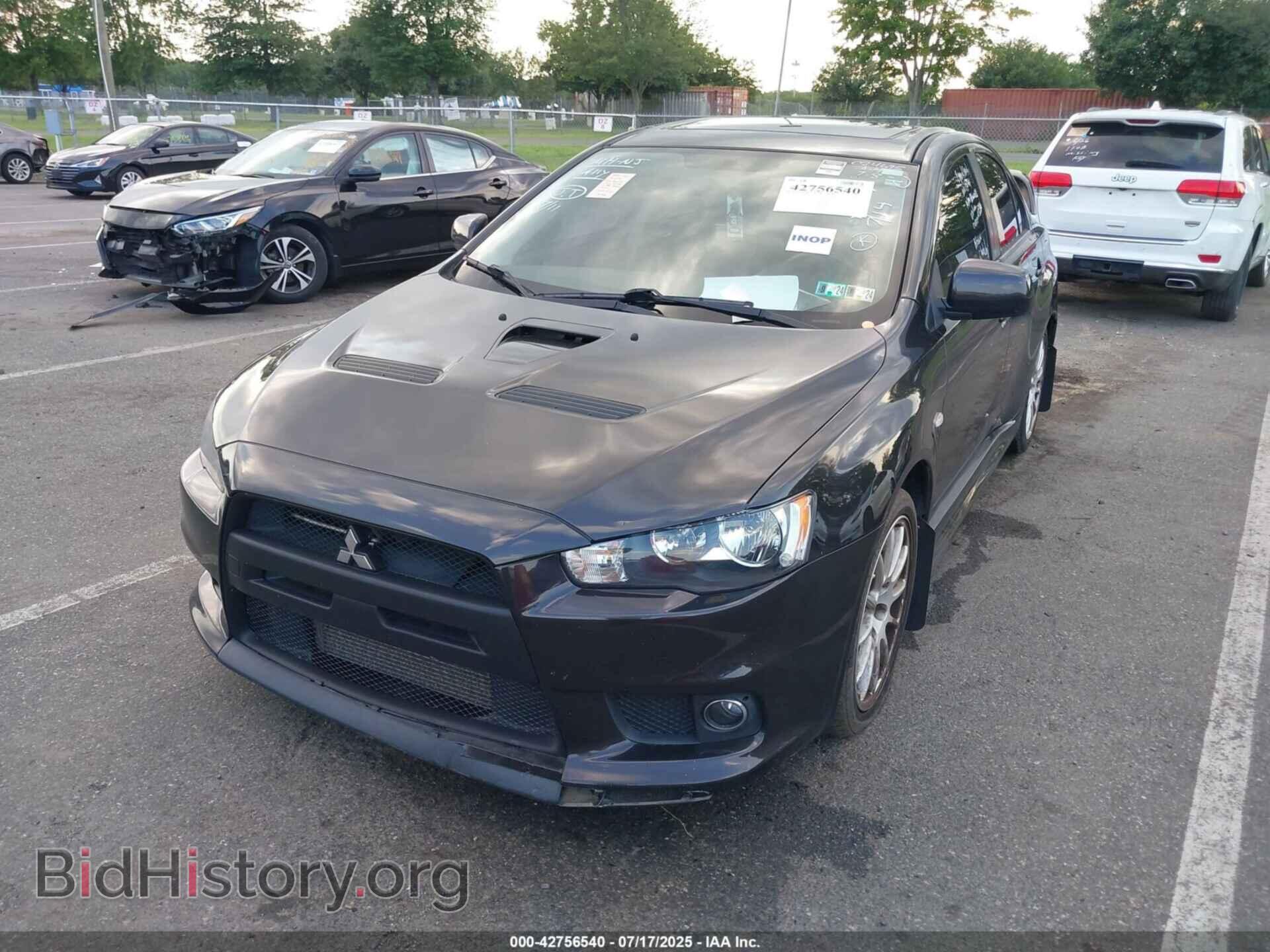 2014 MITSUBISHI LANCER EVOLUTION - VIN: JA32W8FV4EU024695 - Photo 2