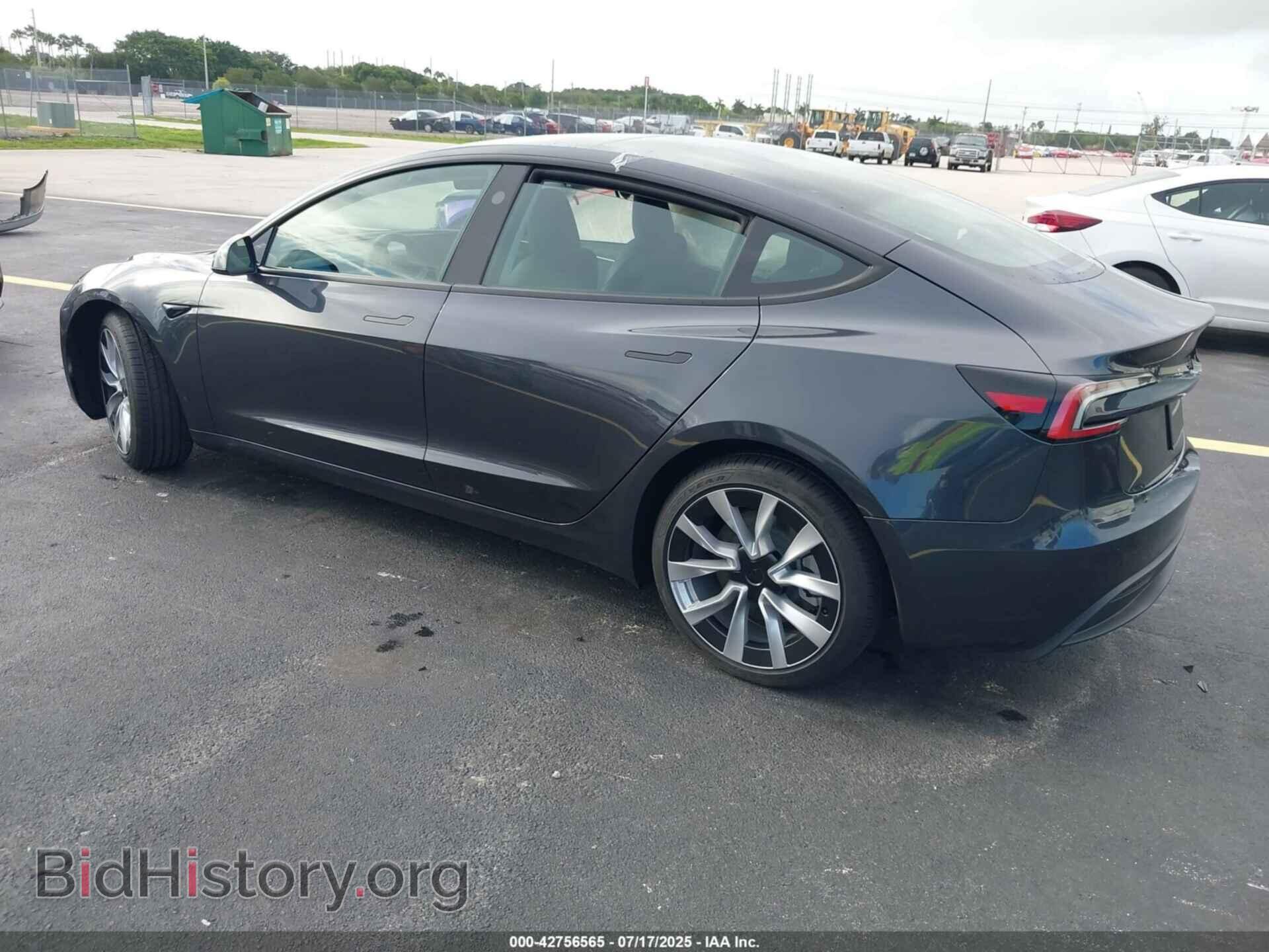 2025 TESLA MODEL 3 - VIN: 5YJ3E1EA9SF972724 - Photo 3