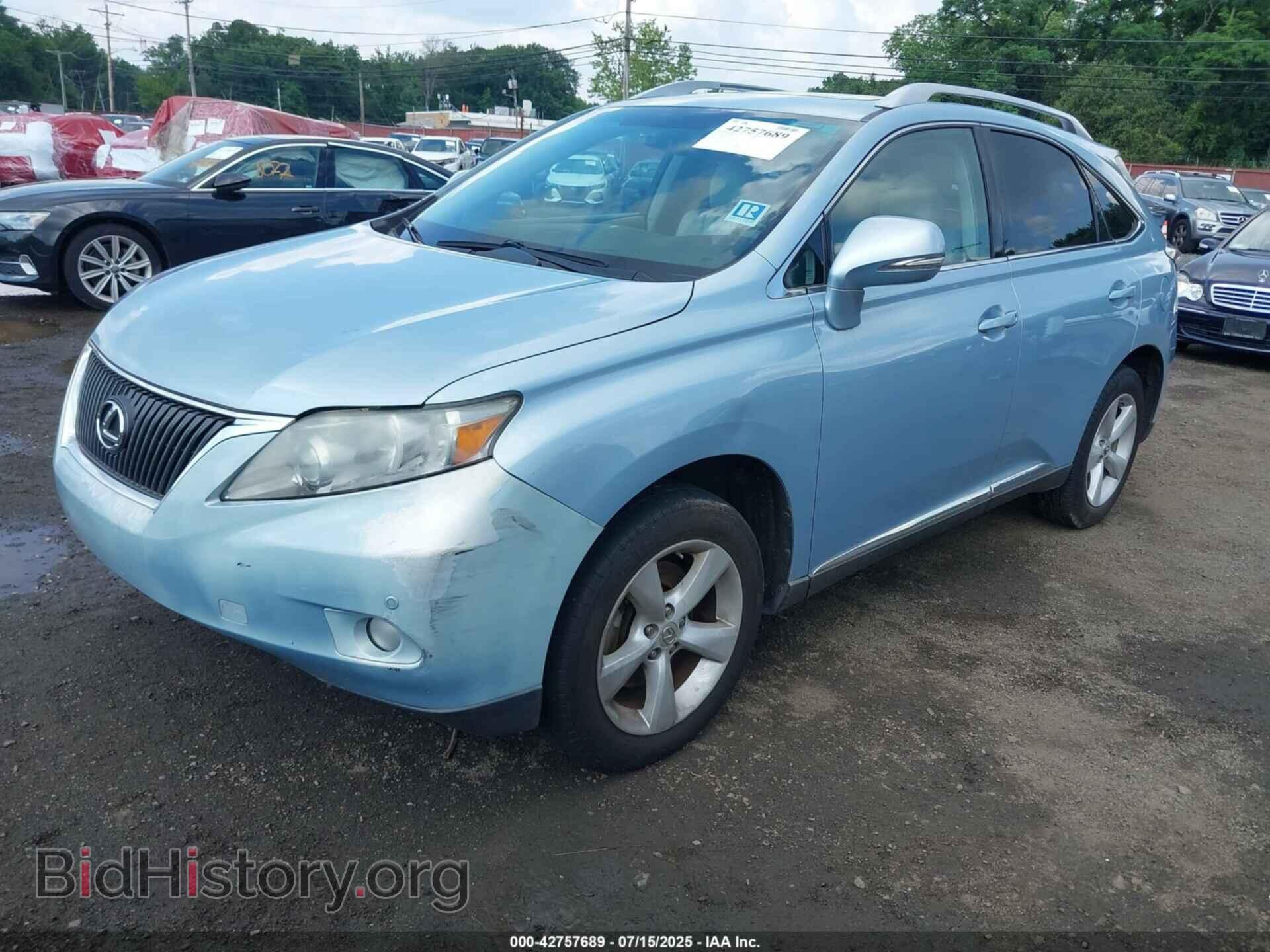 2011 LEXUS RX 350 - VIN: 2T2BK1BA4BC118295 - Фото 2