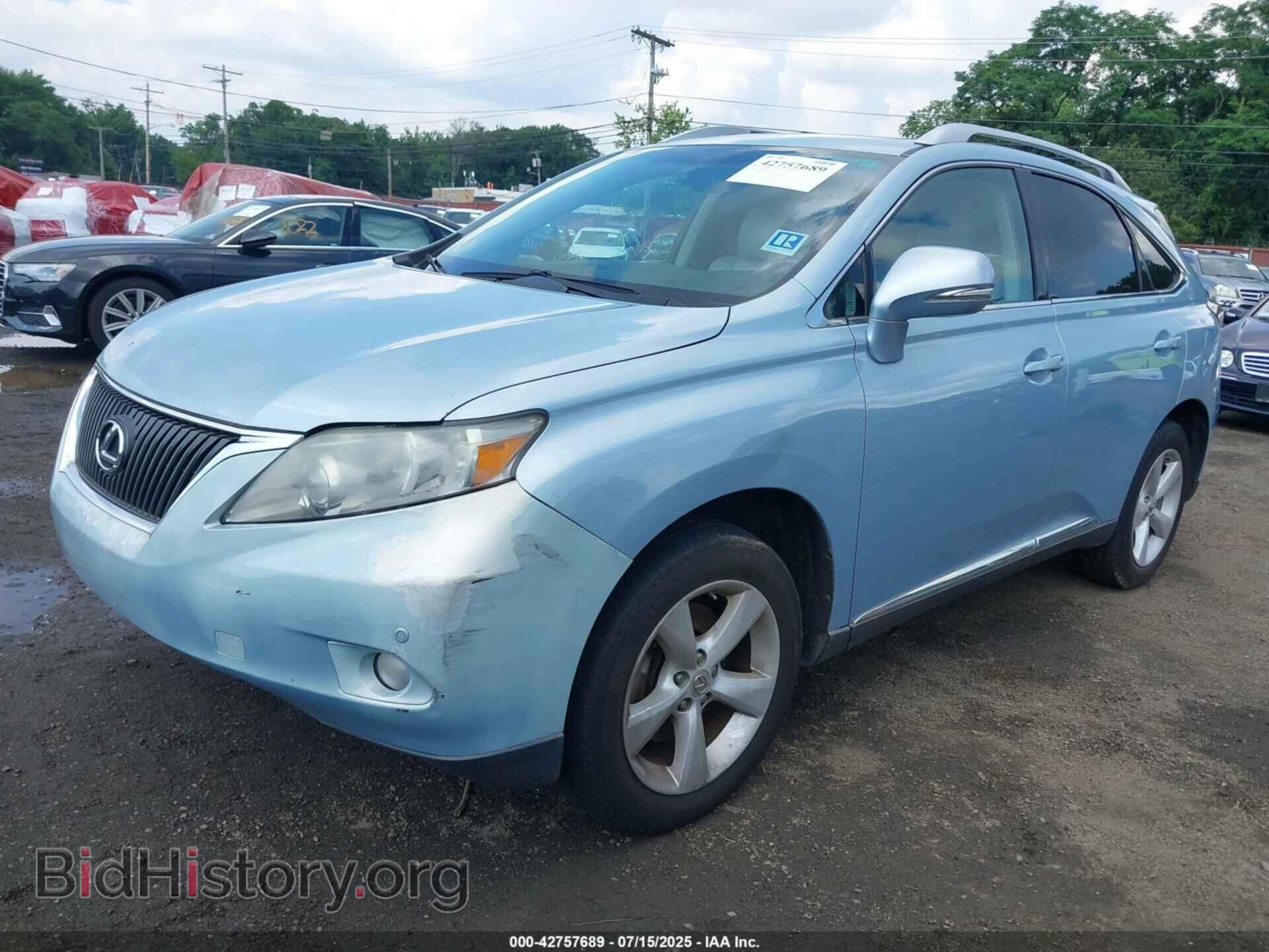 2011 LEXUS RX 350 - VIN: 2T2BK1BA4BC118295 - Фото 6