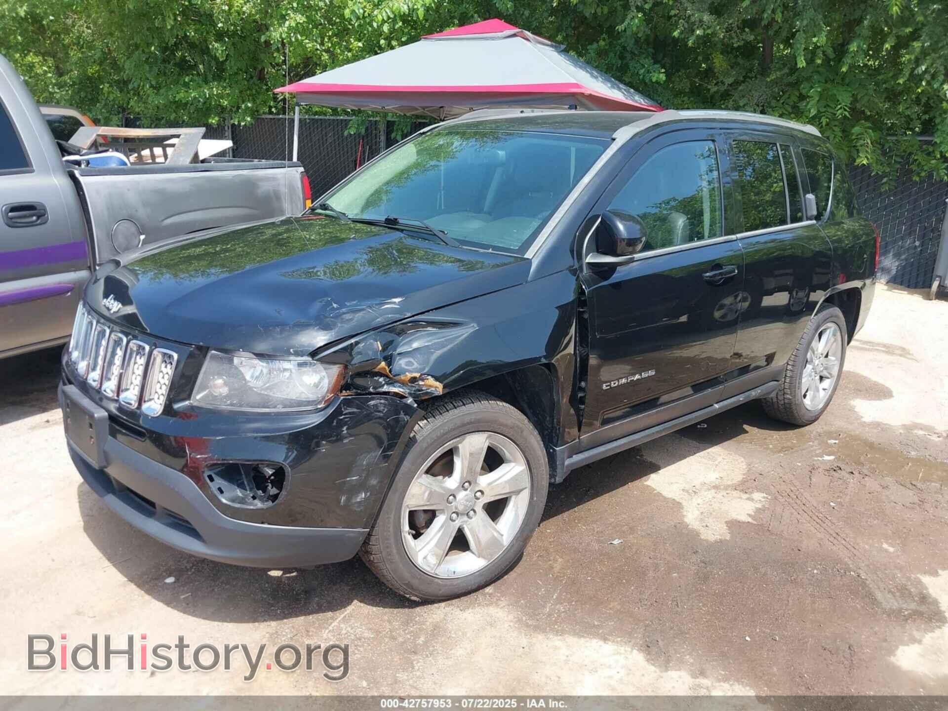2014 JEEP COMPASS - VIN: 1C4NJDEB4ED817072 - Фото 2