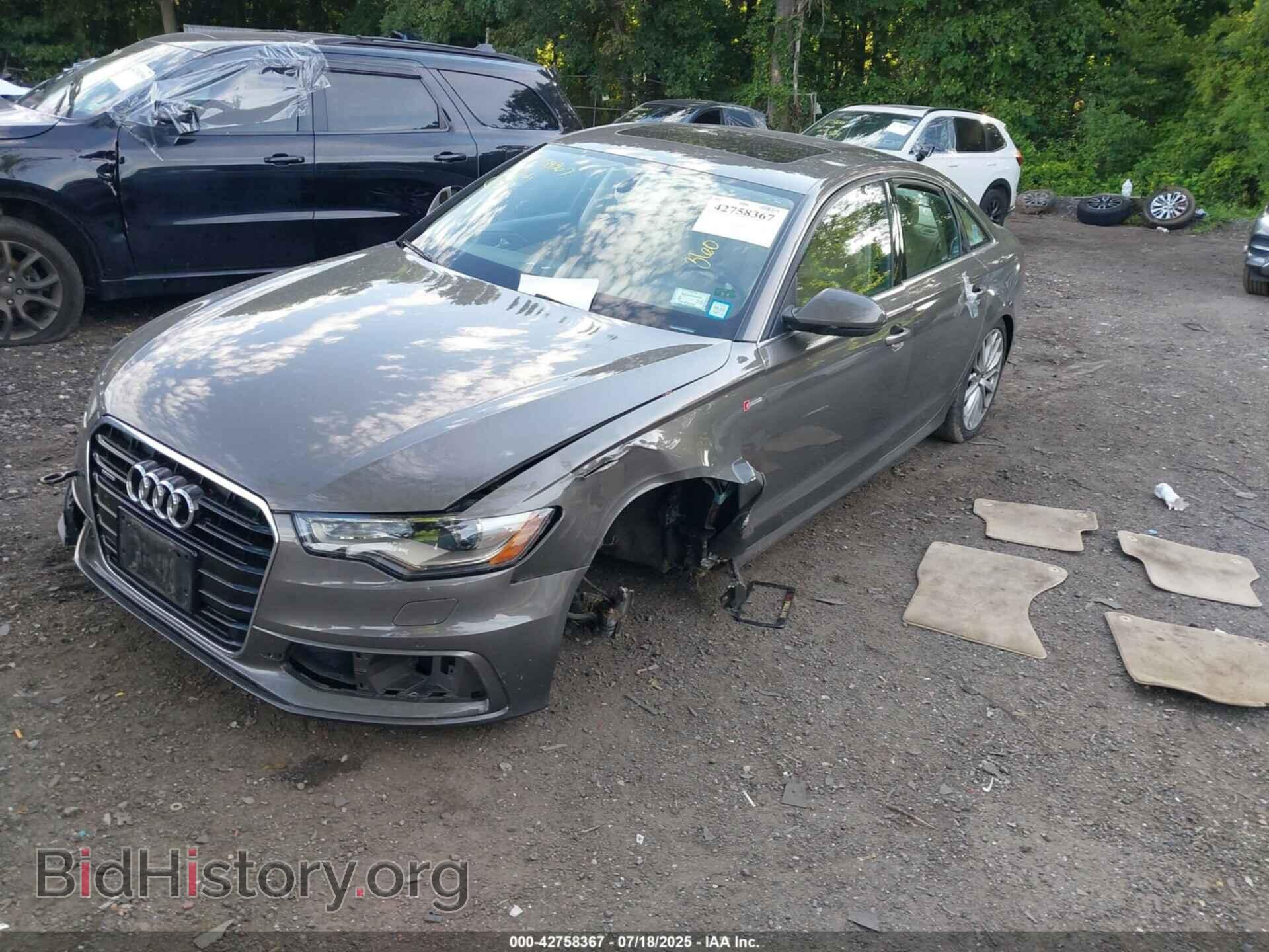 2012 AUDI A6 - VIN: WAUBGAFC8CN023297 - Photo 2