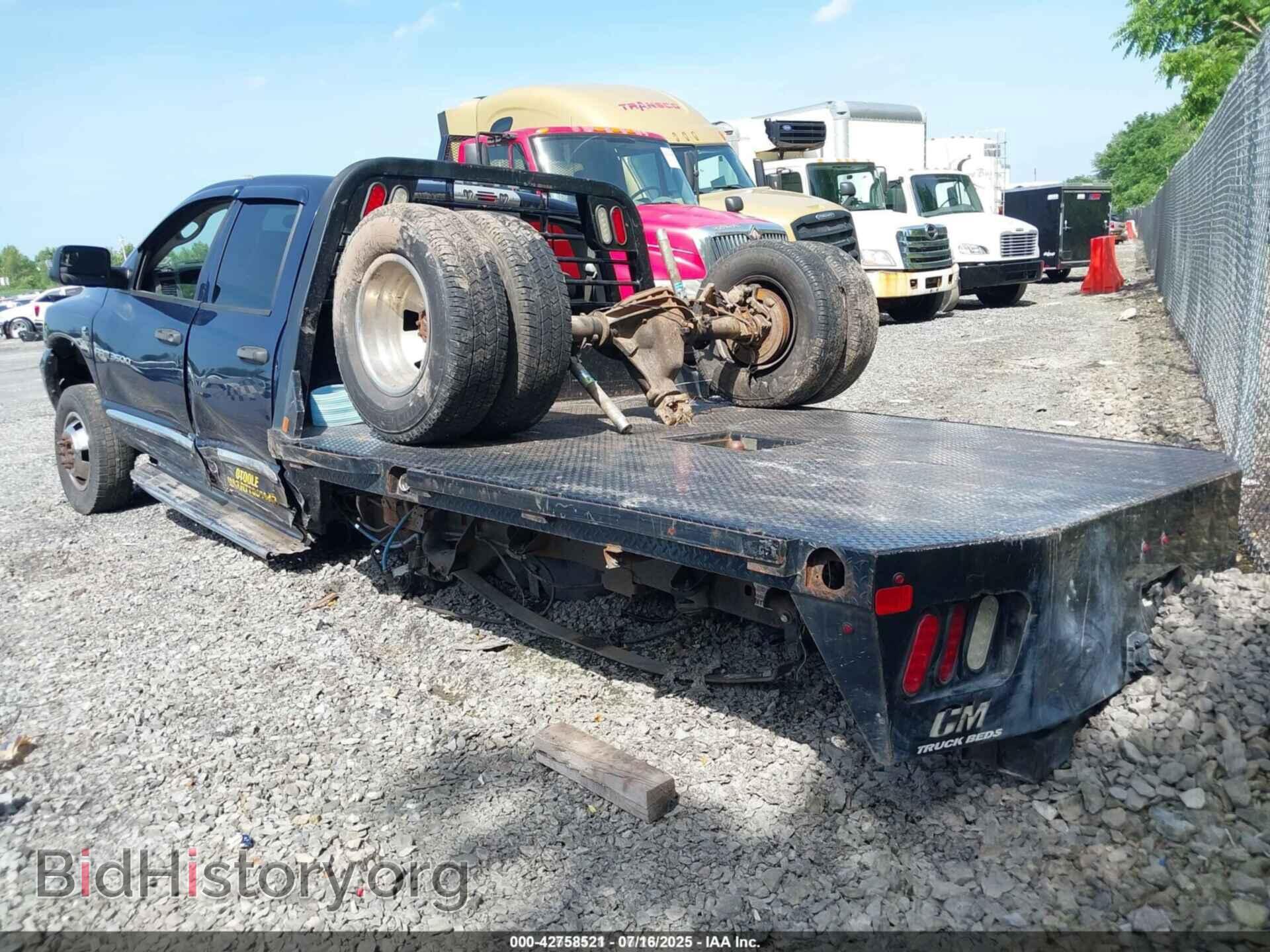 2006 DODGE RAM 3500 - VIN: 3D7MX48C66G275580 - Фото 3