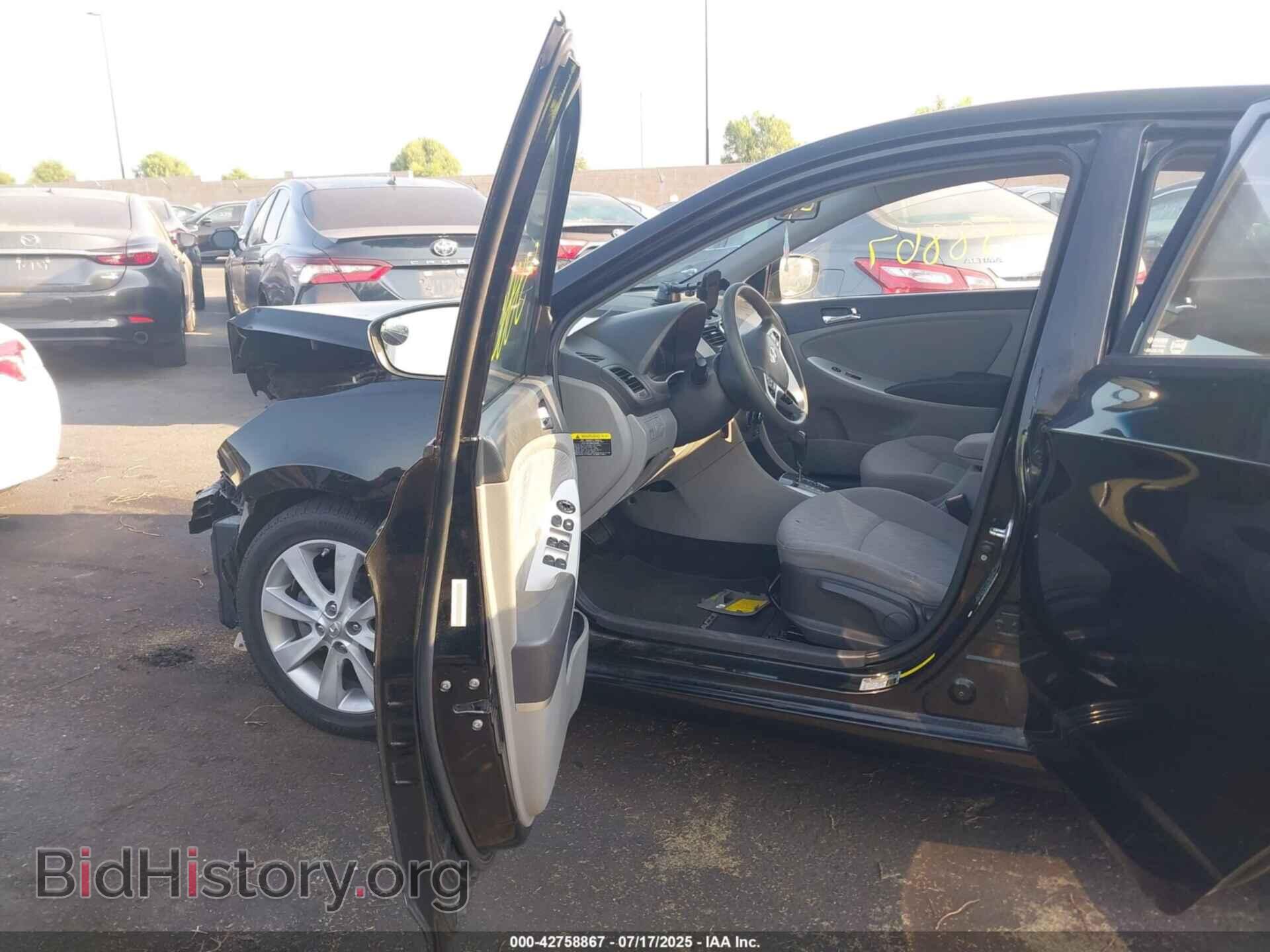 2012 HYUNDAI ACCENT - VIN: KMHCU4AE2CU058574 - Фото 5