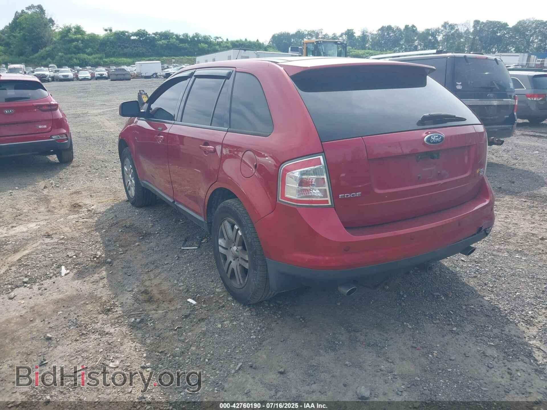 2007 FORD EDGE - VIN: 2FMDK49C67BB67662 - Фото 3