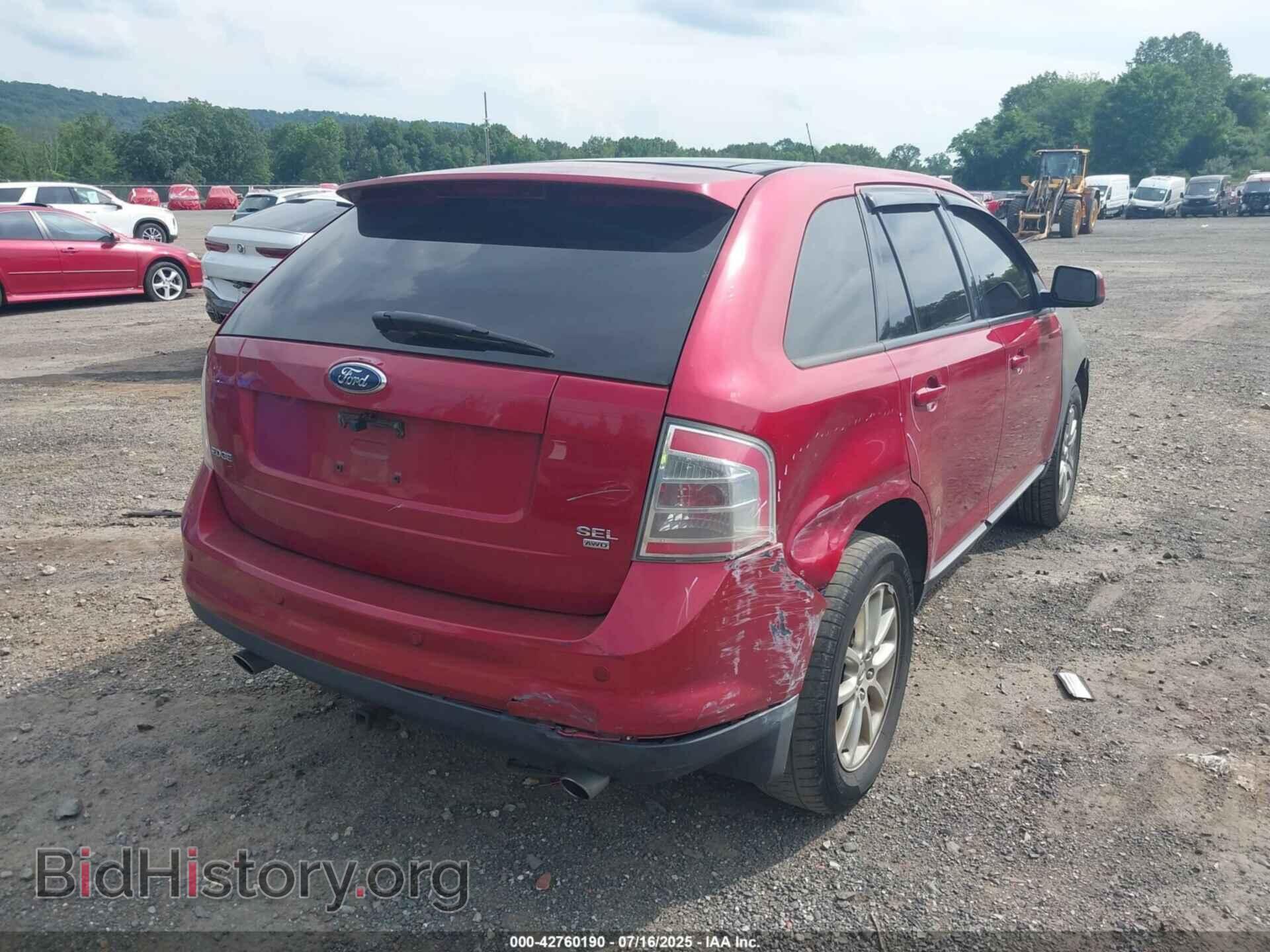 2007 FORD EDGE - VIN: 2FMDK49C67BB67662 - Фото 4