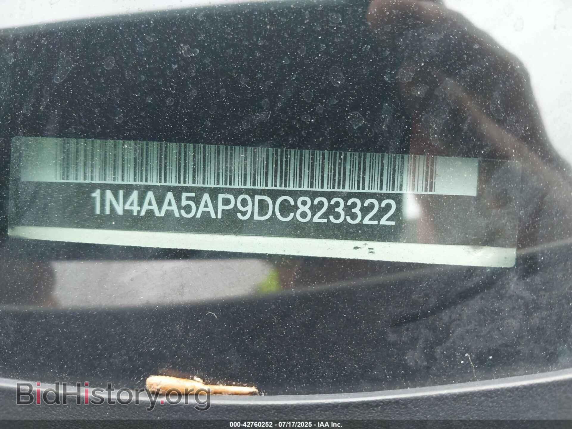 2013 NISSAN MAXIMA - VIN: 1N4AA5AP9DC823322 - Фото 9