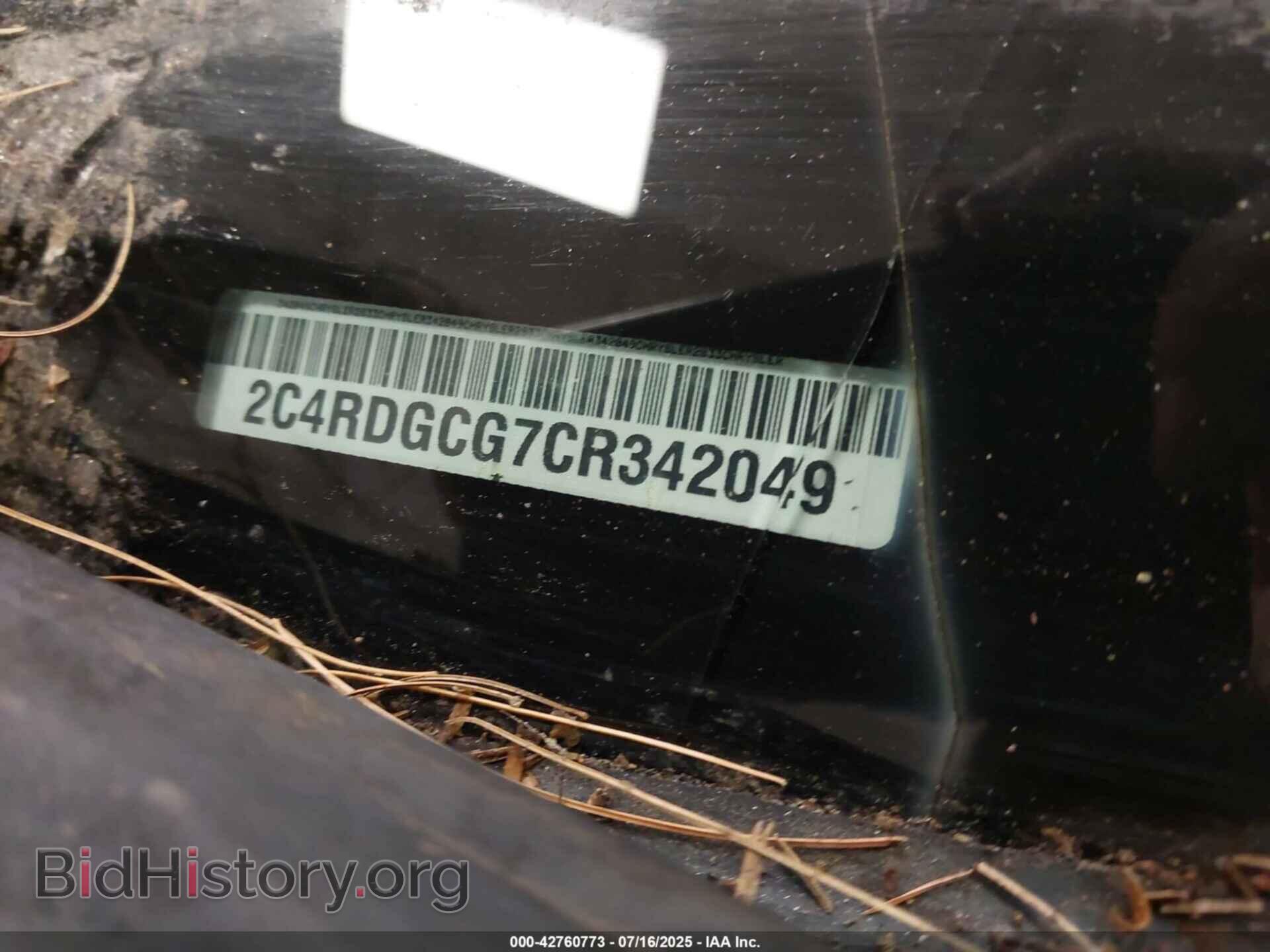 2012 DODGE GRAND CARAVAN - VIN: 2C4RDGCG7CR342049 - Фото 9