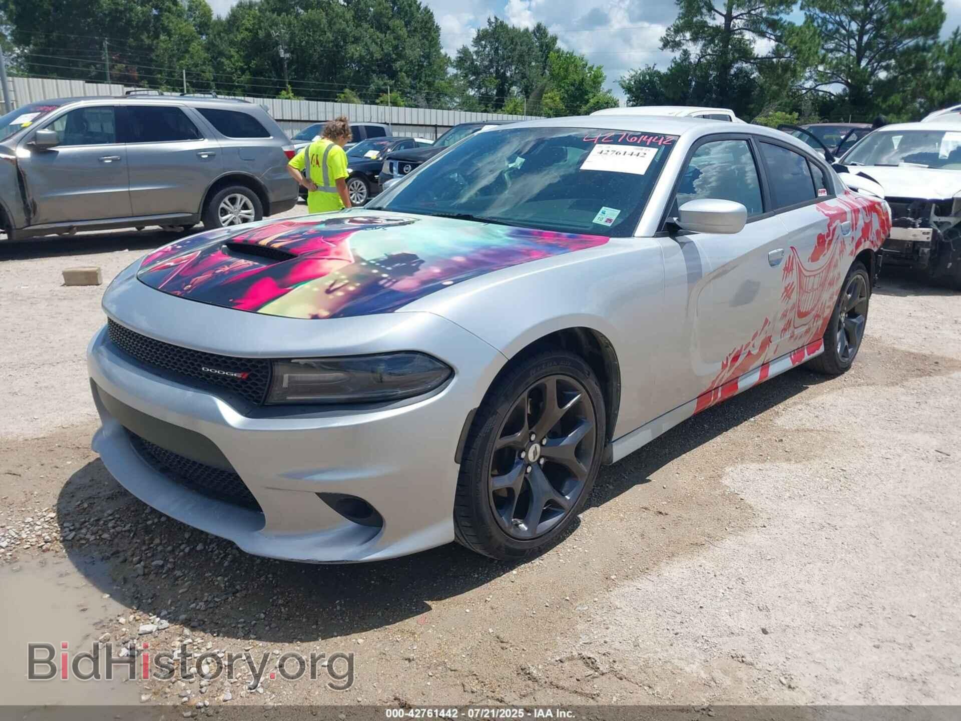 2019 DODGE CHARGER - VIN: 2C3CDXCT2KH757002 - Фото 2