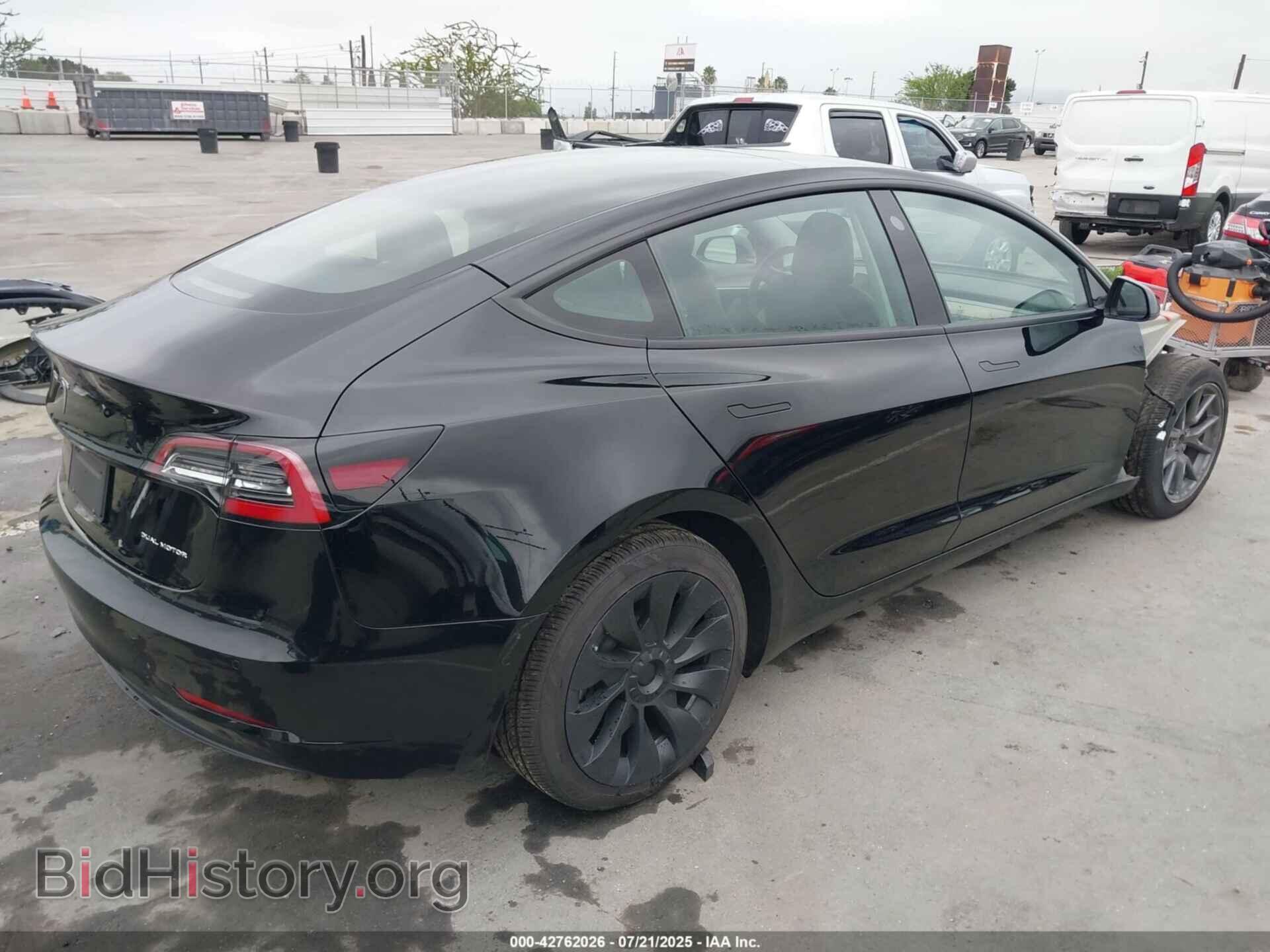 2022 TESLA MODEL 3 - VIN: 5YJ3E1EB3NF206727 - Фото 4