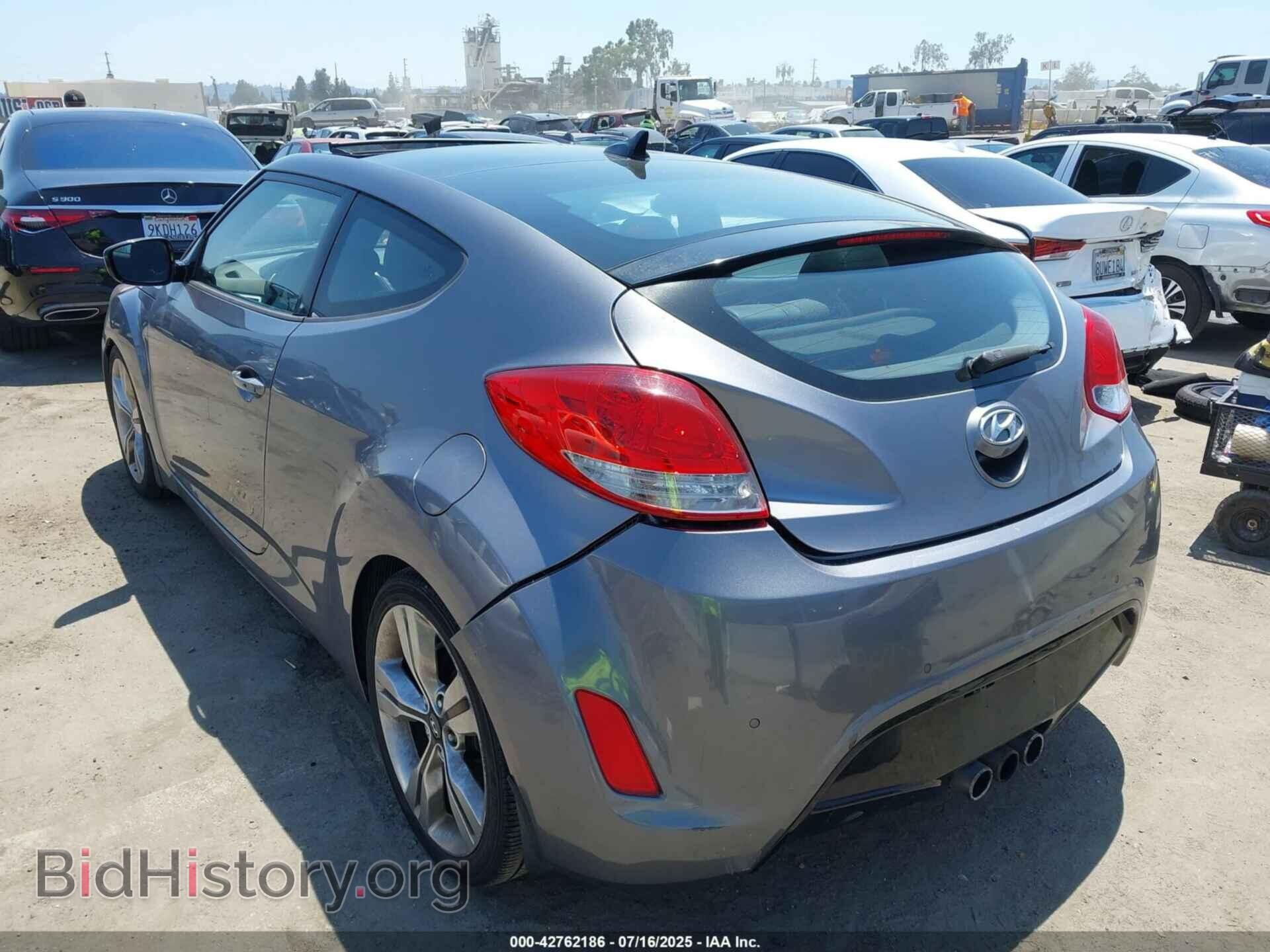 2012 HYUNDAI VELOSTER - VIN: KMHTC6AD3CU053941 - Фото 3