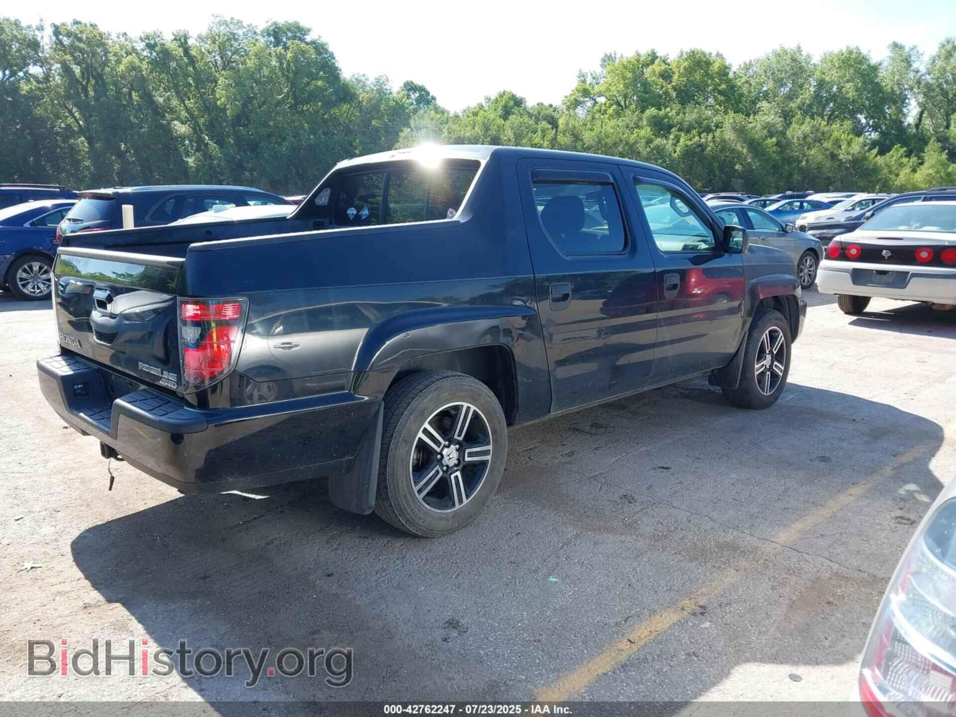 2013 HONDA RIDGELINE - VIN: 5FPYK1F70DB013868 - Фото 4