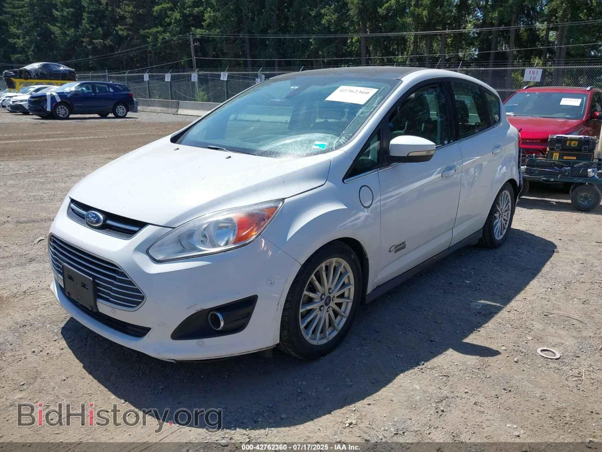 2014 FORD C-MAX ENERGI - VIN: 1FADP5CU0EL510756 - Фото 2