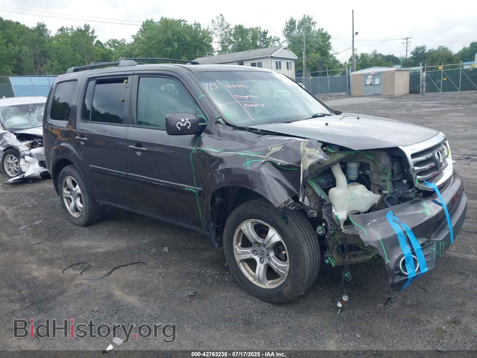 Фотография 5FNYF4H58DB017760 - HONDA PILOT 2013