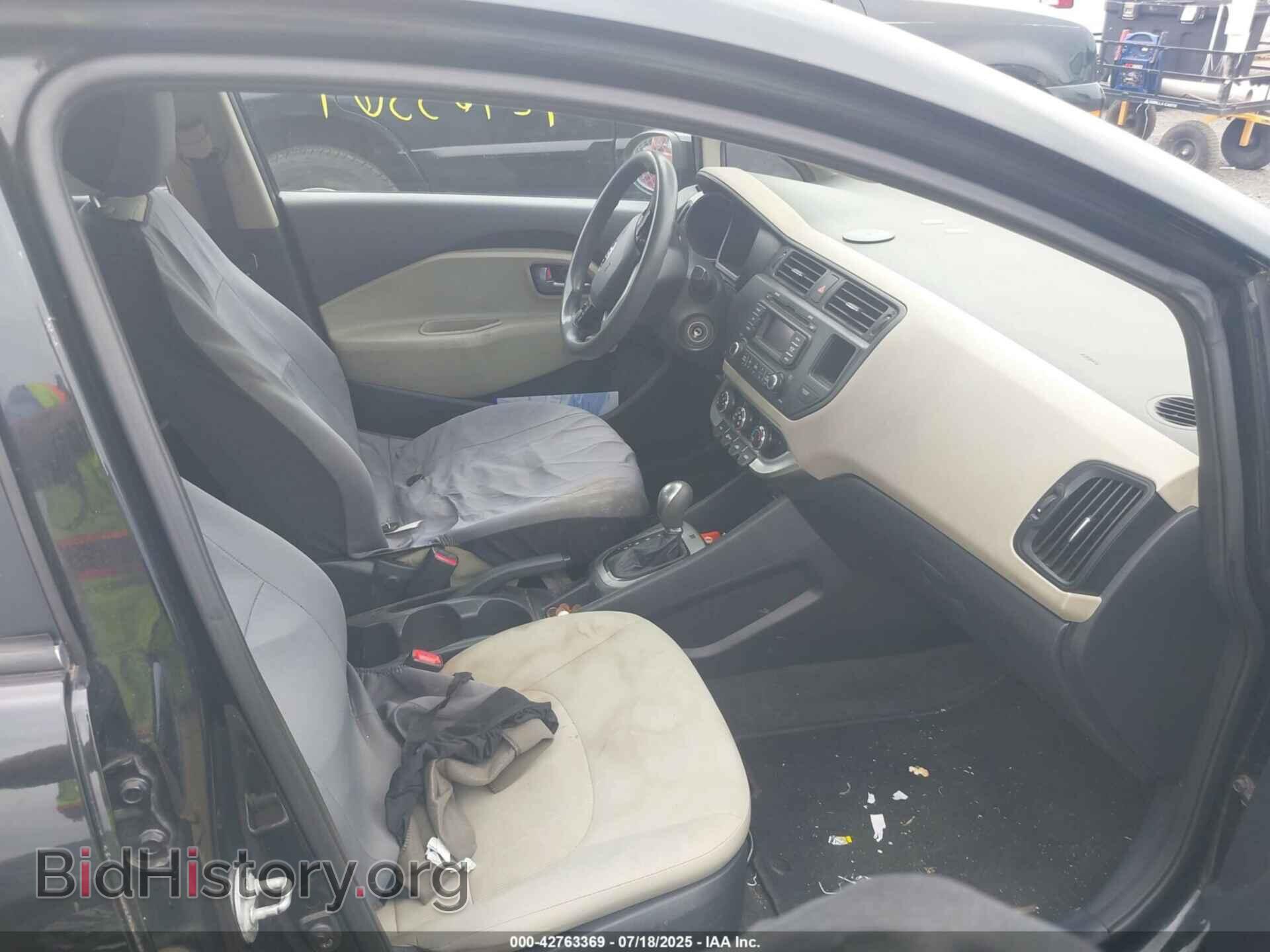 2013 KIA RIO - VIN: KNADM4A32D6176781 - Фото 5
