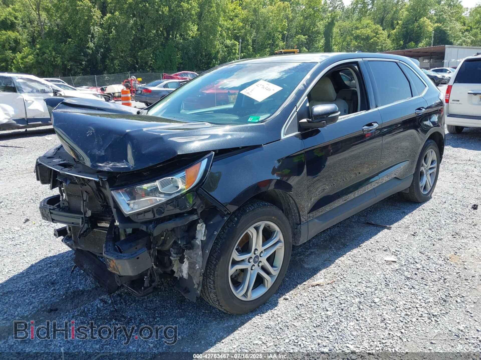 2015 FORD EDGE - VIN: 2FMTK4K85FBB16539 - Фото 2