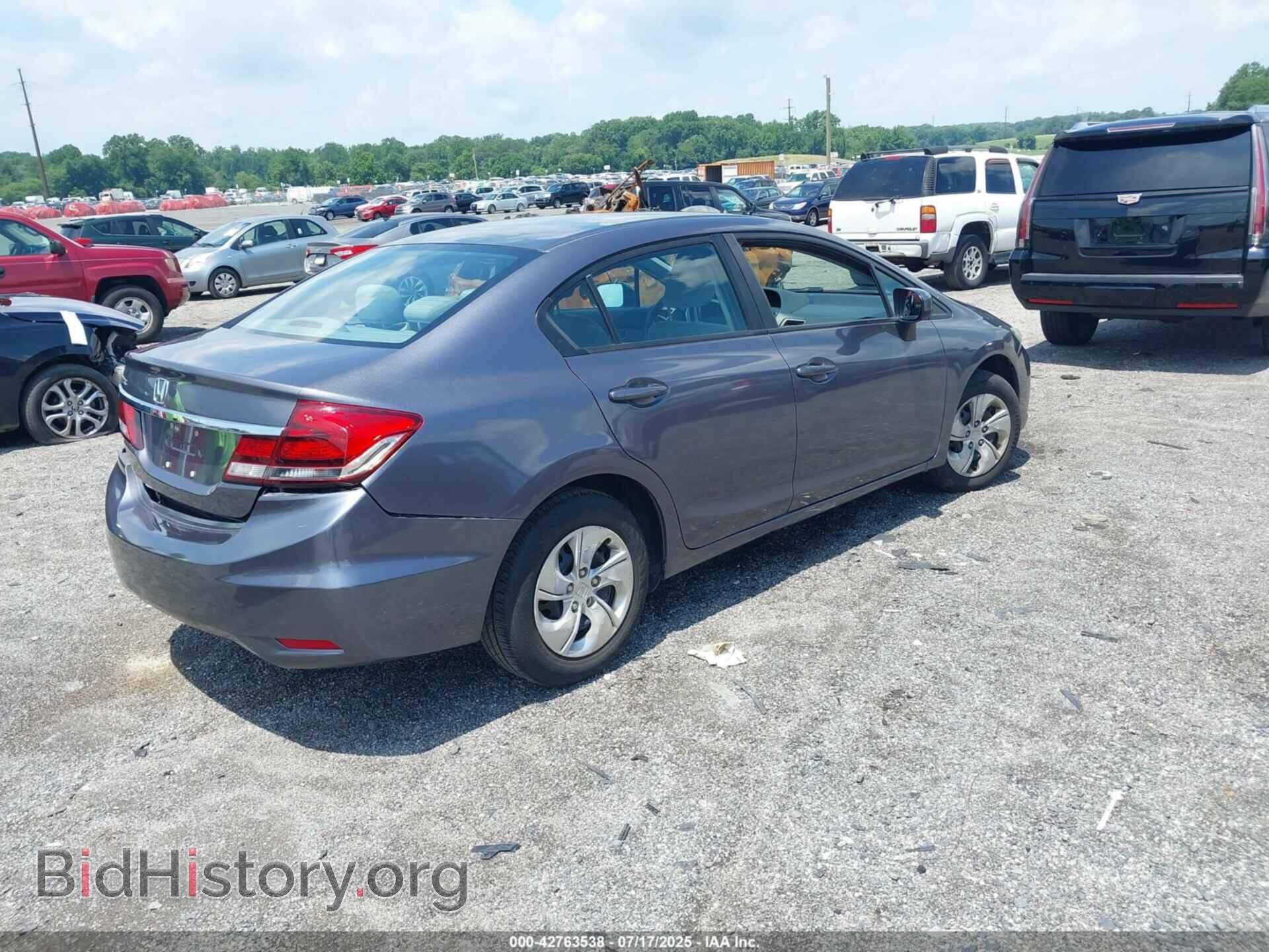 2014 HONDA CIVIC - VIN: 19XFB2F50EE256608 - Фото 4