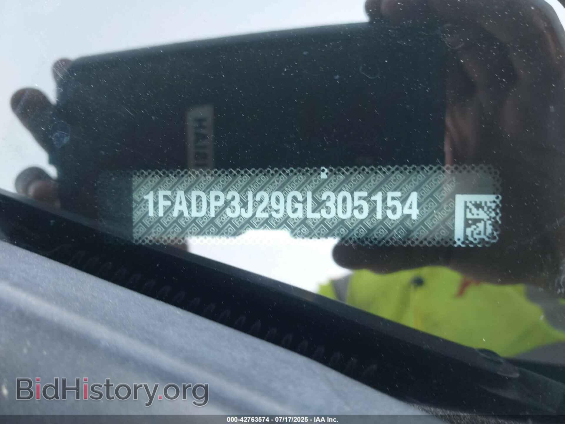 2016 FORD FOCUS - VIN: 1FADP3J29GL305154 - Фото 9