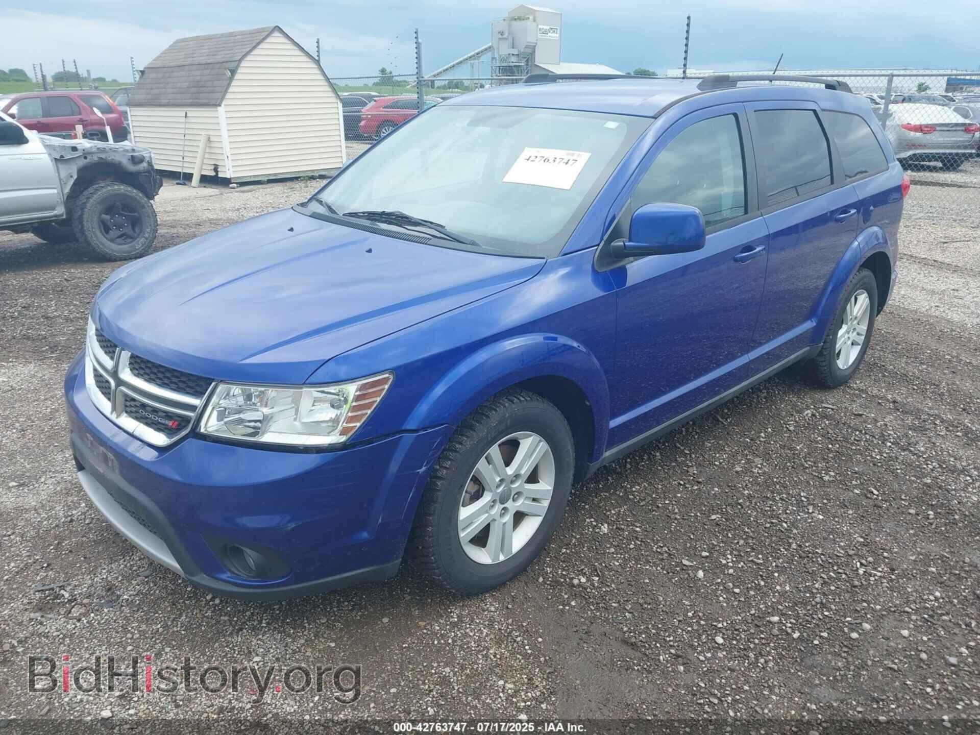 2012 DODGE JOURNEY - VIN: 3C4PDCBB2CT341667 - Фото 2