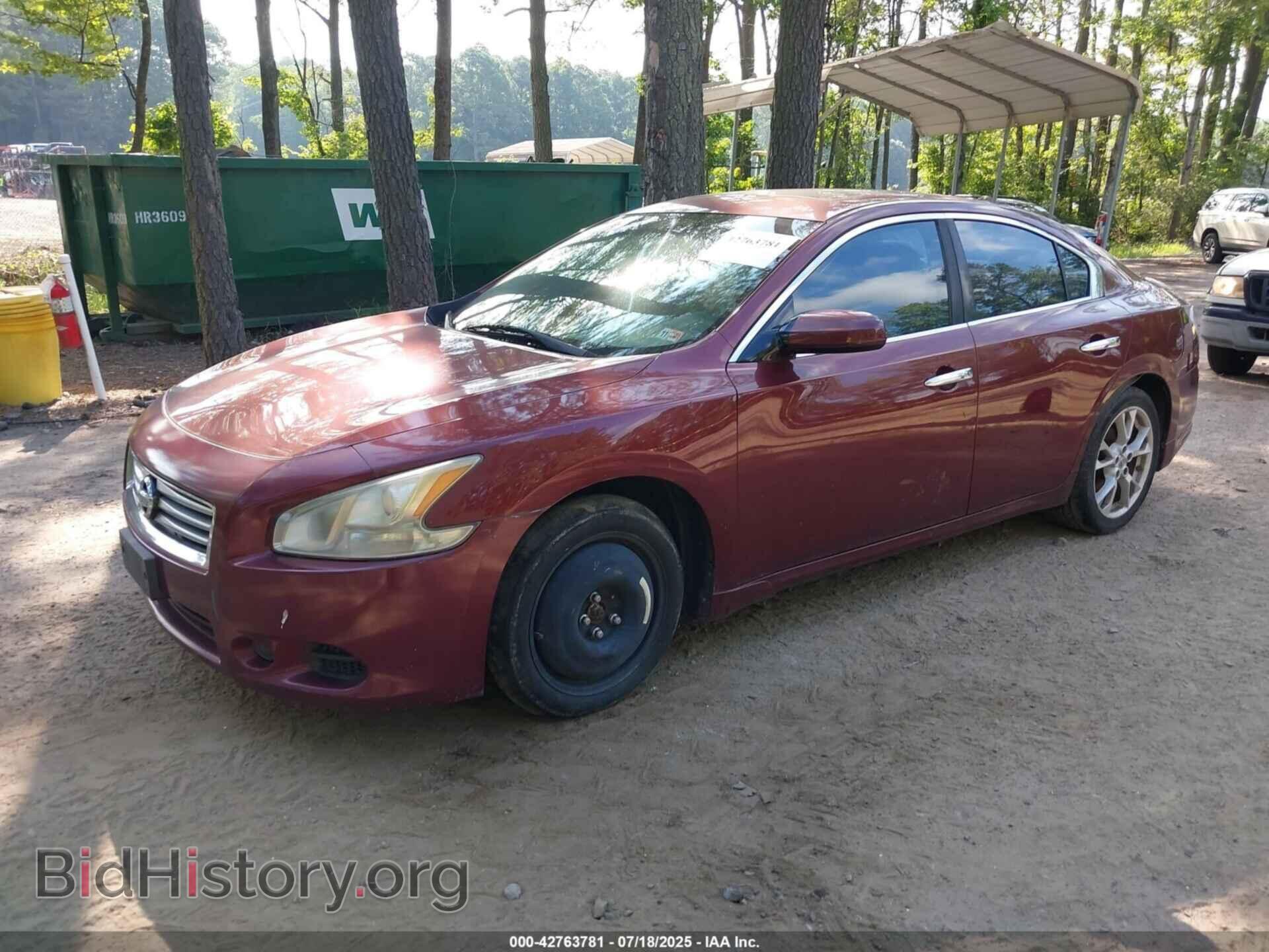 2012 NISSAN MAXIMA - VIN: 1N4AA5AP0CC850830 - Фото 2