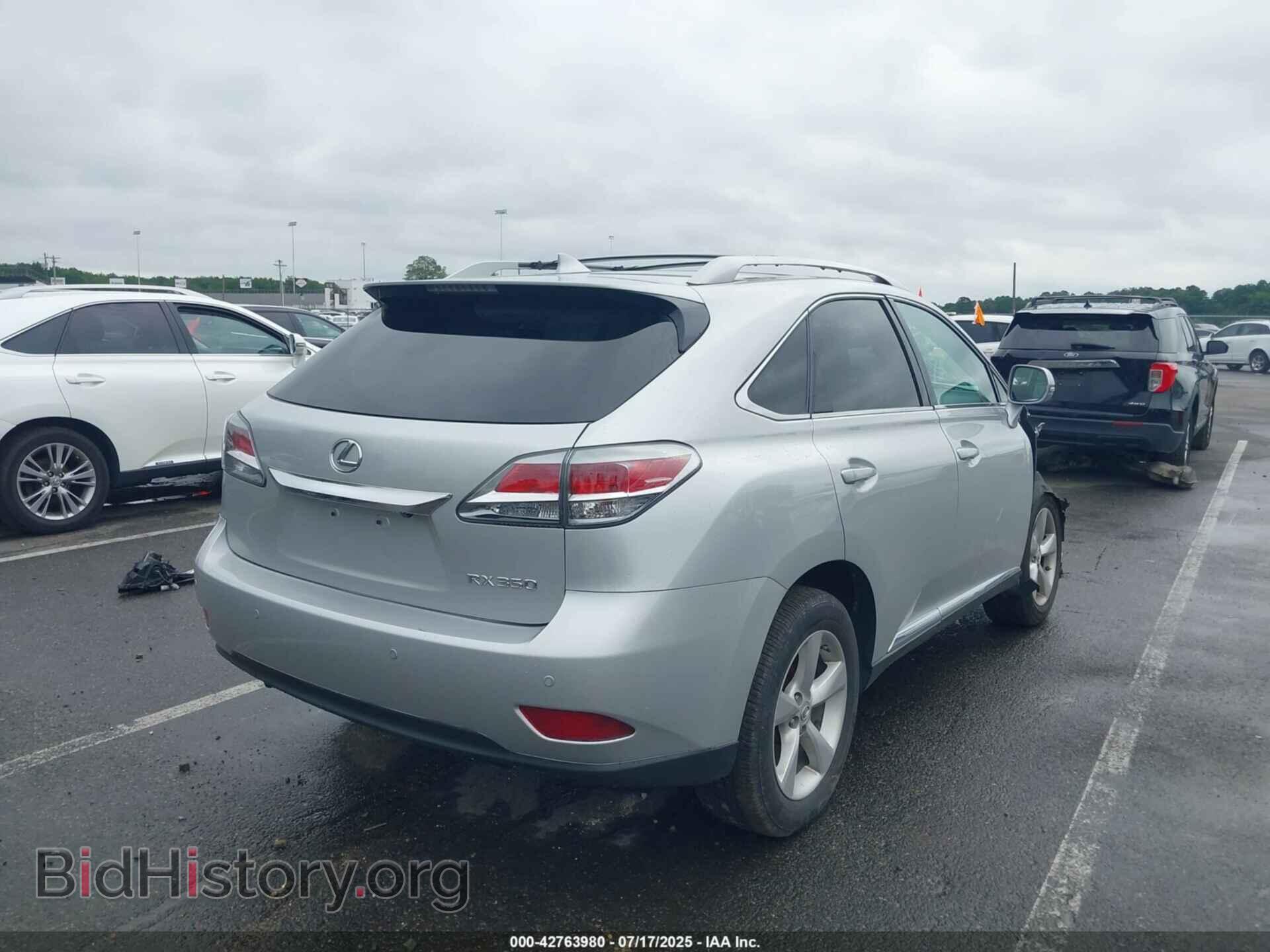 2015 LEXUS RX - VIN: 2T2BK1BA3FC295121 - Фото 4
