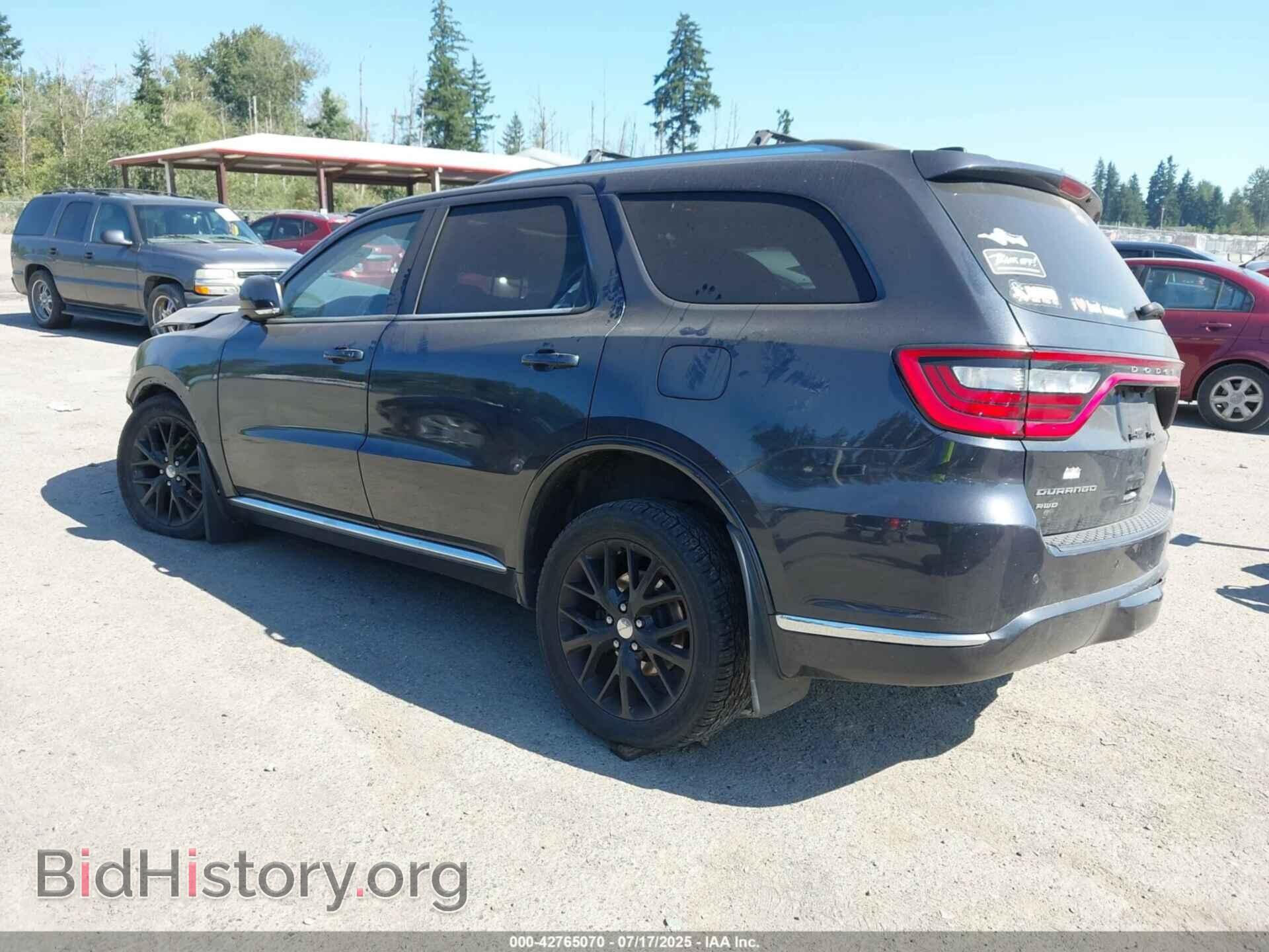 2016 DODGE DURANGO - VIN: 1C4RDJDG3GC323573 - Фото 3