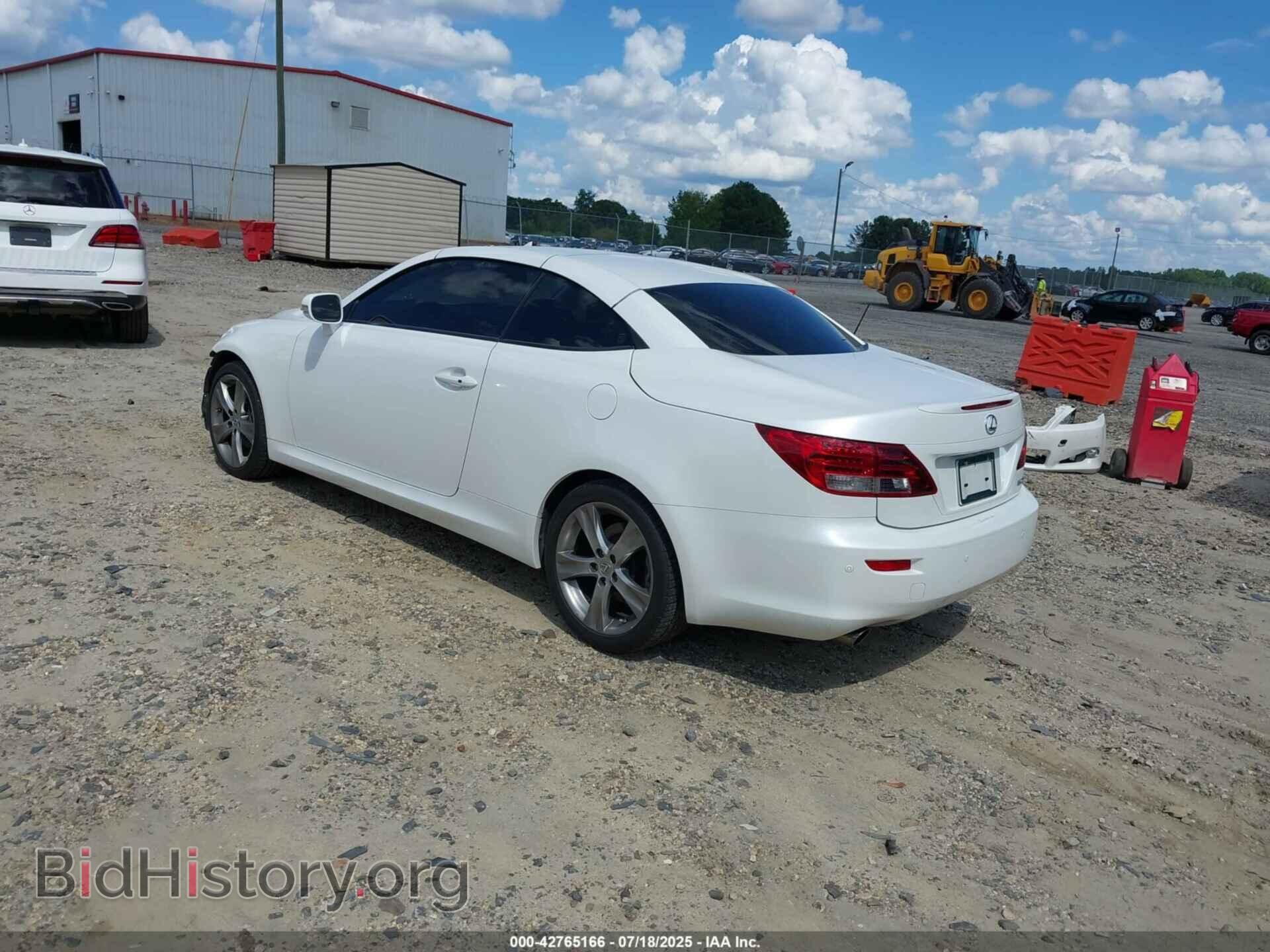 2012 LEXUS IS 250C - VIN: JTHFF2C29C2525499 - Фото 3