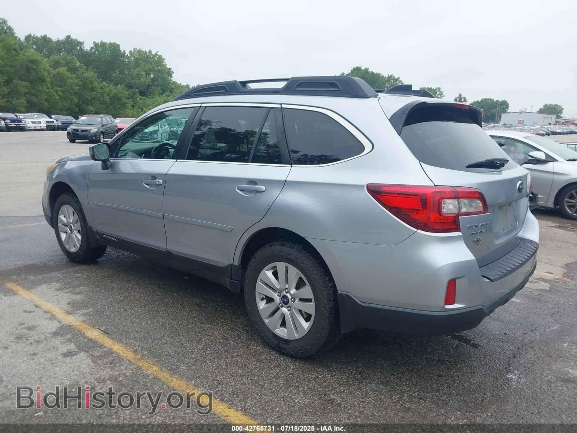 2016 SUBARU OUTBACK - VIN: 4S4BSBCC3G3227577 - Фото 3