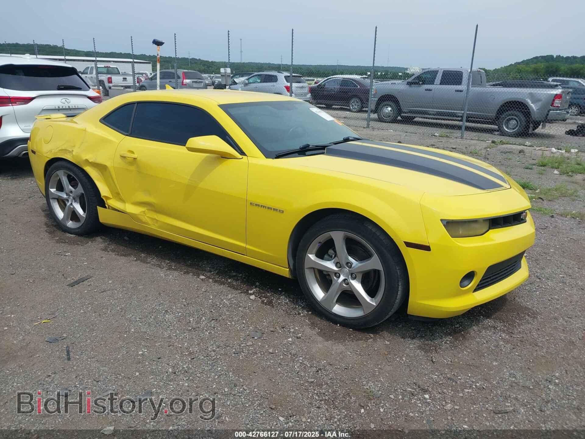 Photo 2G1FB1E39E9158811 - CHEVROLET CAMARO 2014