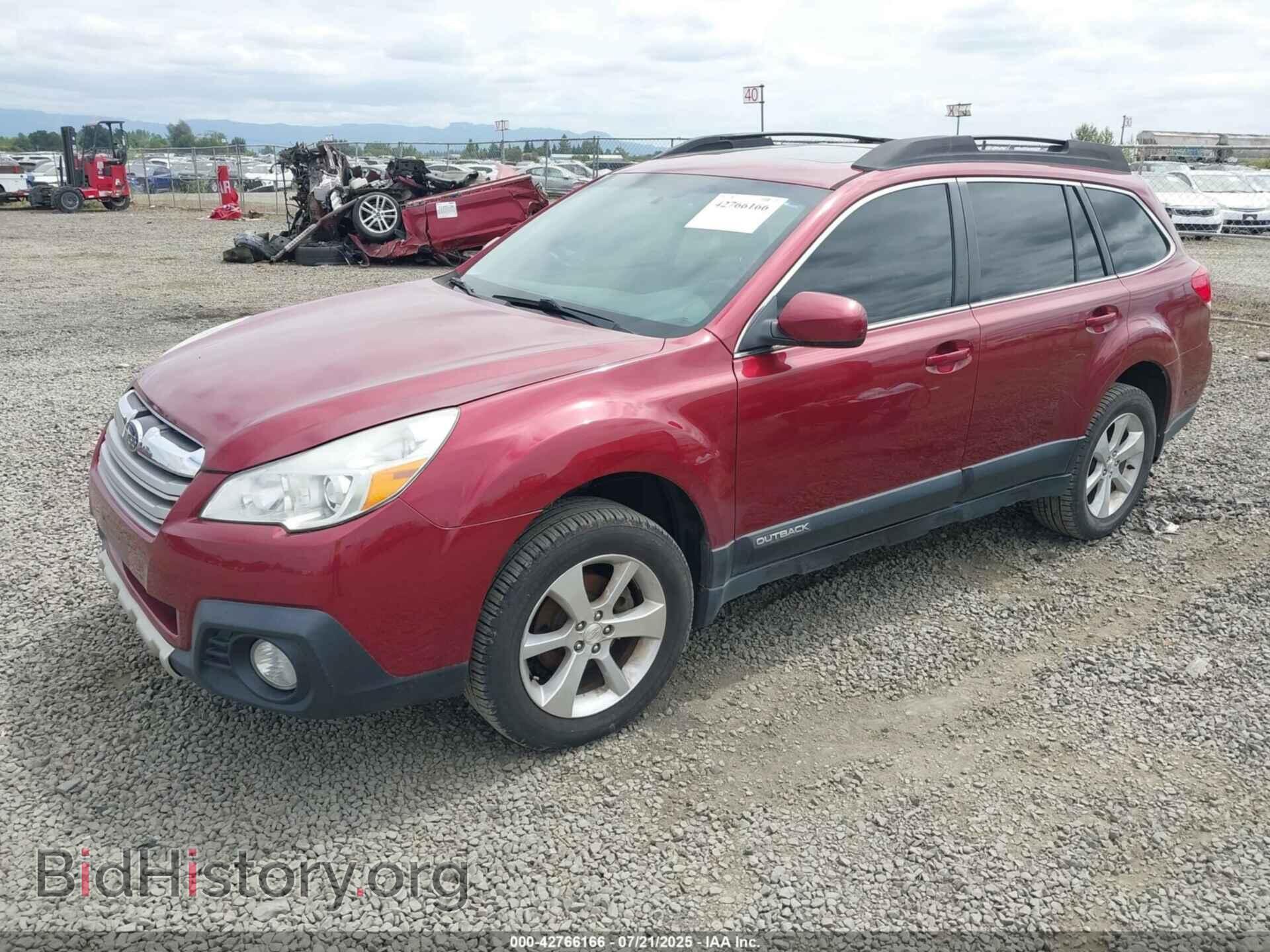 2013 SUBARU OUTBACK - VIN: 4S4BRBPC3D3258054 - Фото 2