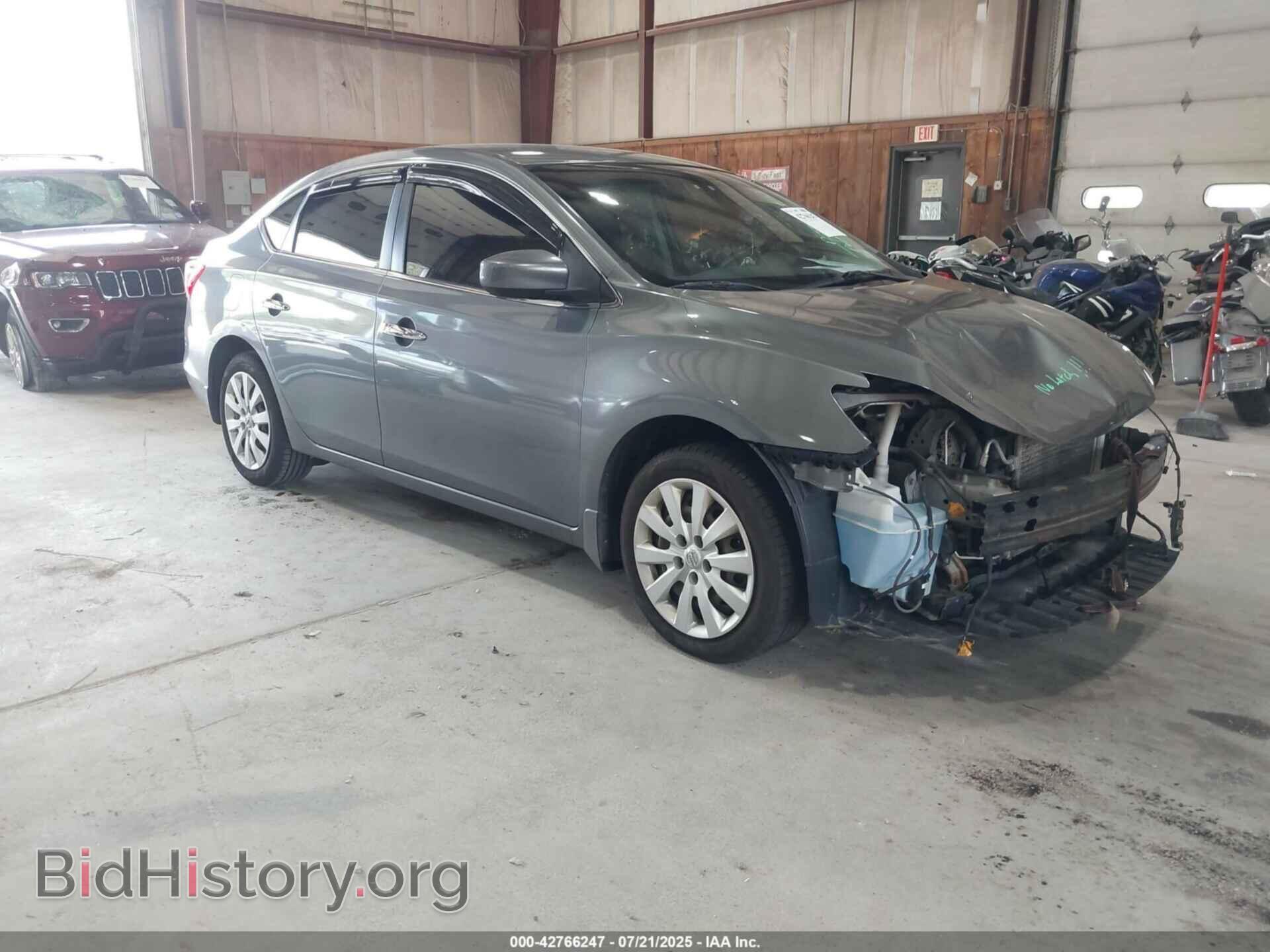 Photo 3N1AB7AP5GL655094 - NISSAN SENTRA 2016
