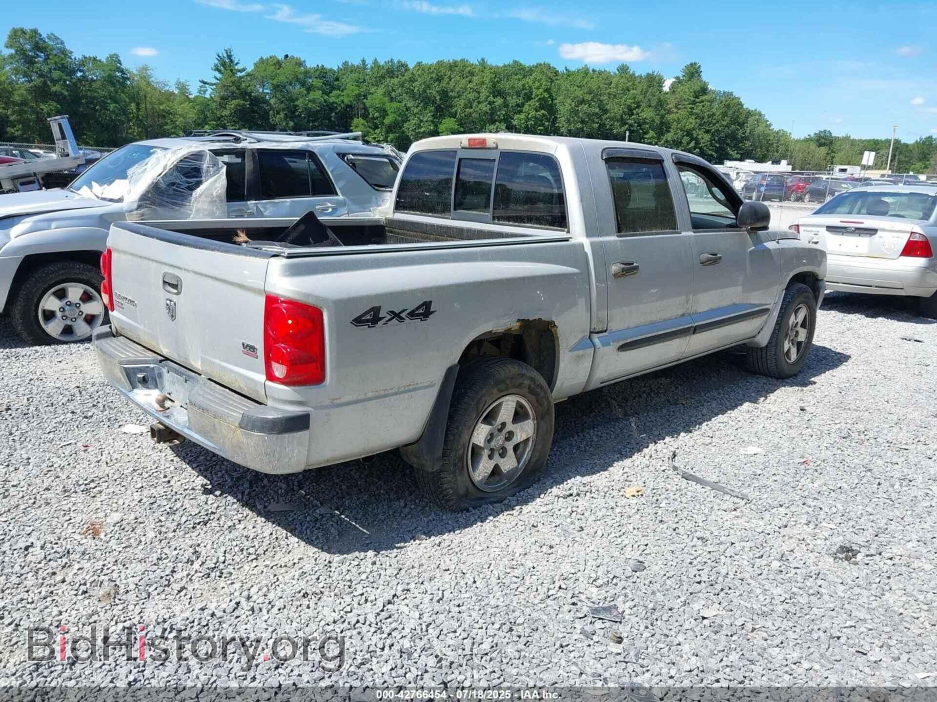 2006 DODGE DAKOTA - VIN: 1D7HW48N96S641448 - Фото 4