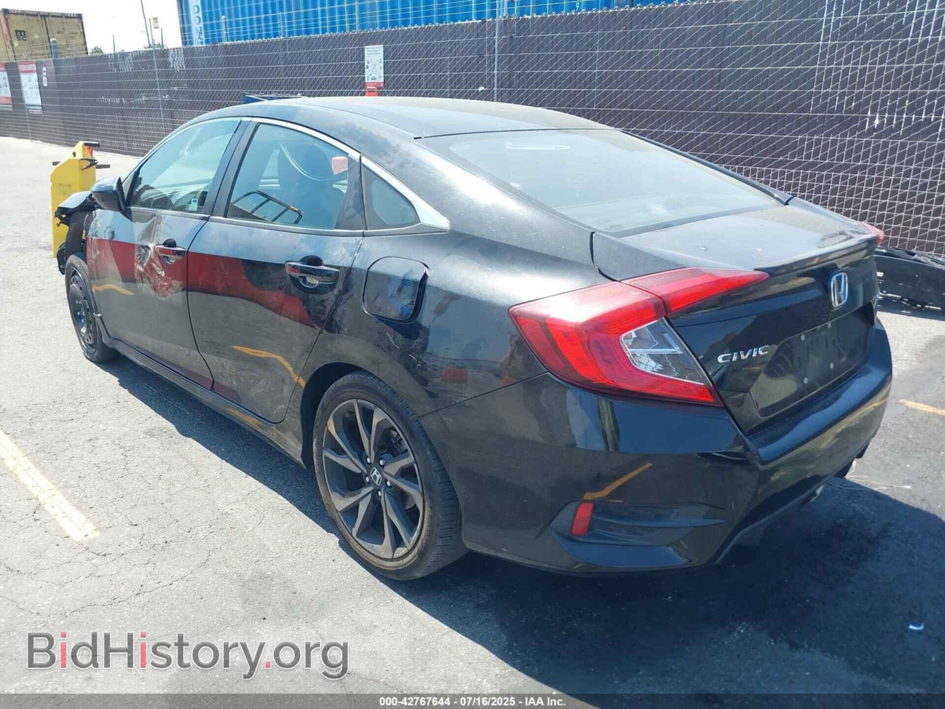 2019 HONDA CIVIC - VIN: 2HGFC2F85KH591100 - Фото 3