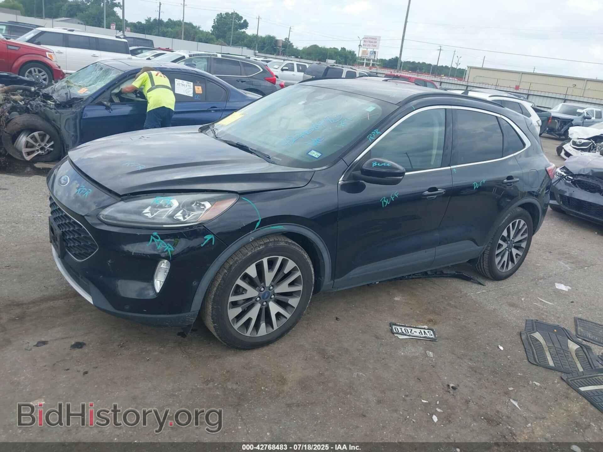 2020 FORD ESCAPE - VIN: 1FMCU0DZXLUA54246 - Фото 2