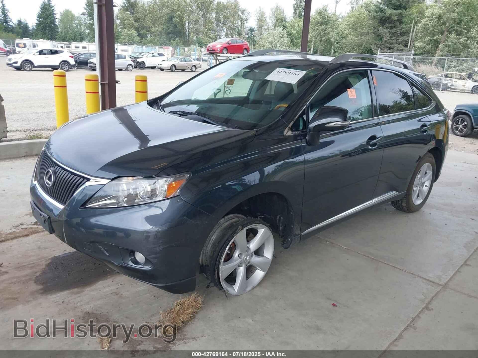 2010 LEXUS RX 350 - VIN: 2T2BK1BA4AC076483 - Фото 2
