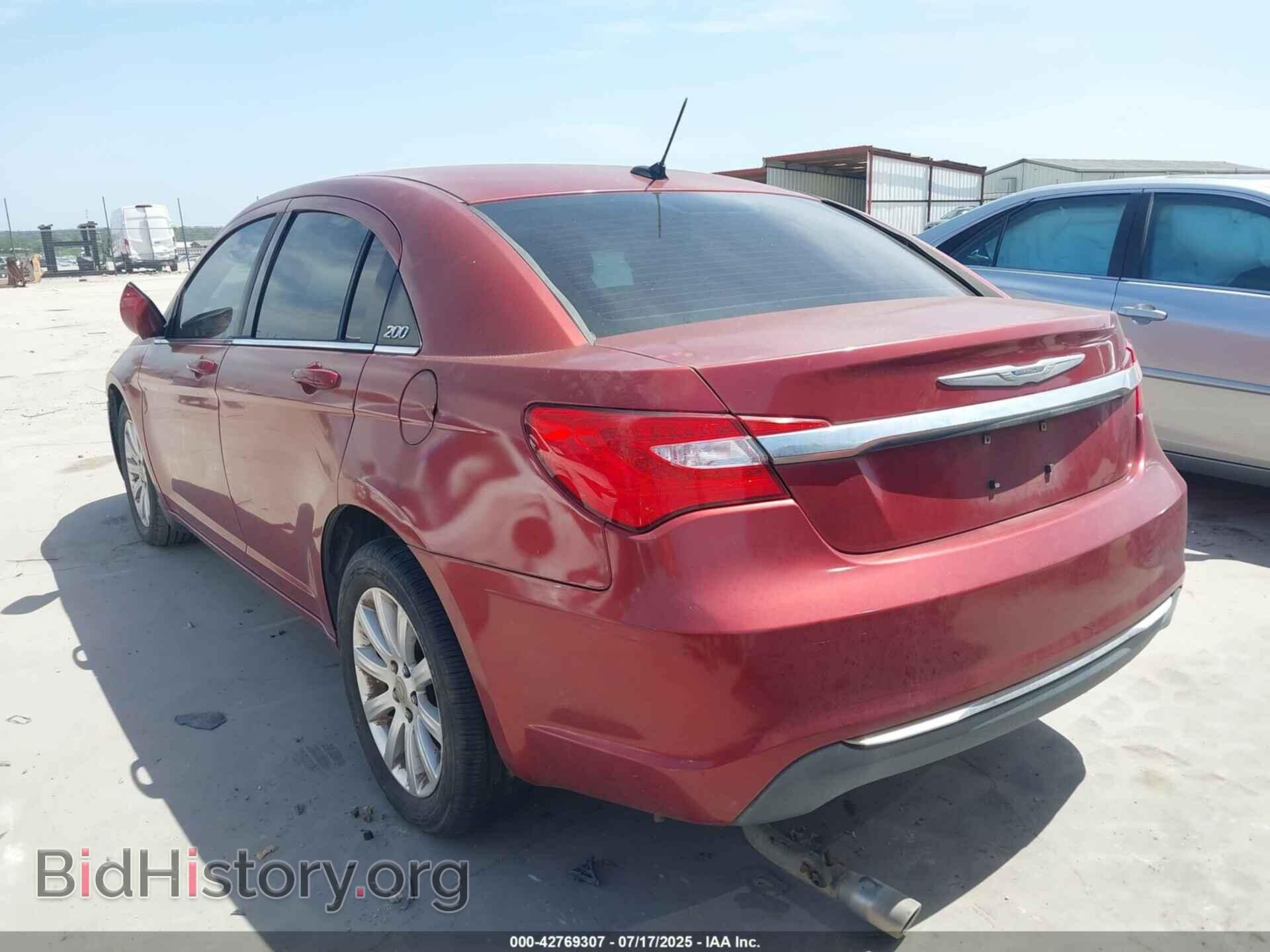 2012 CHRYSLER 200 - VIN: 1C3CCBBG1CN197816 - Фото 3