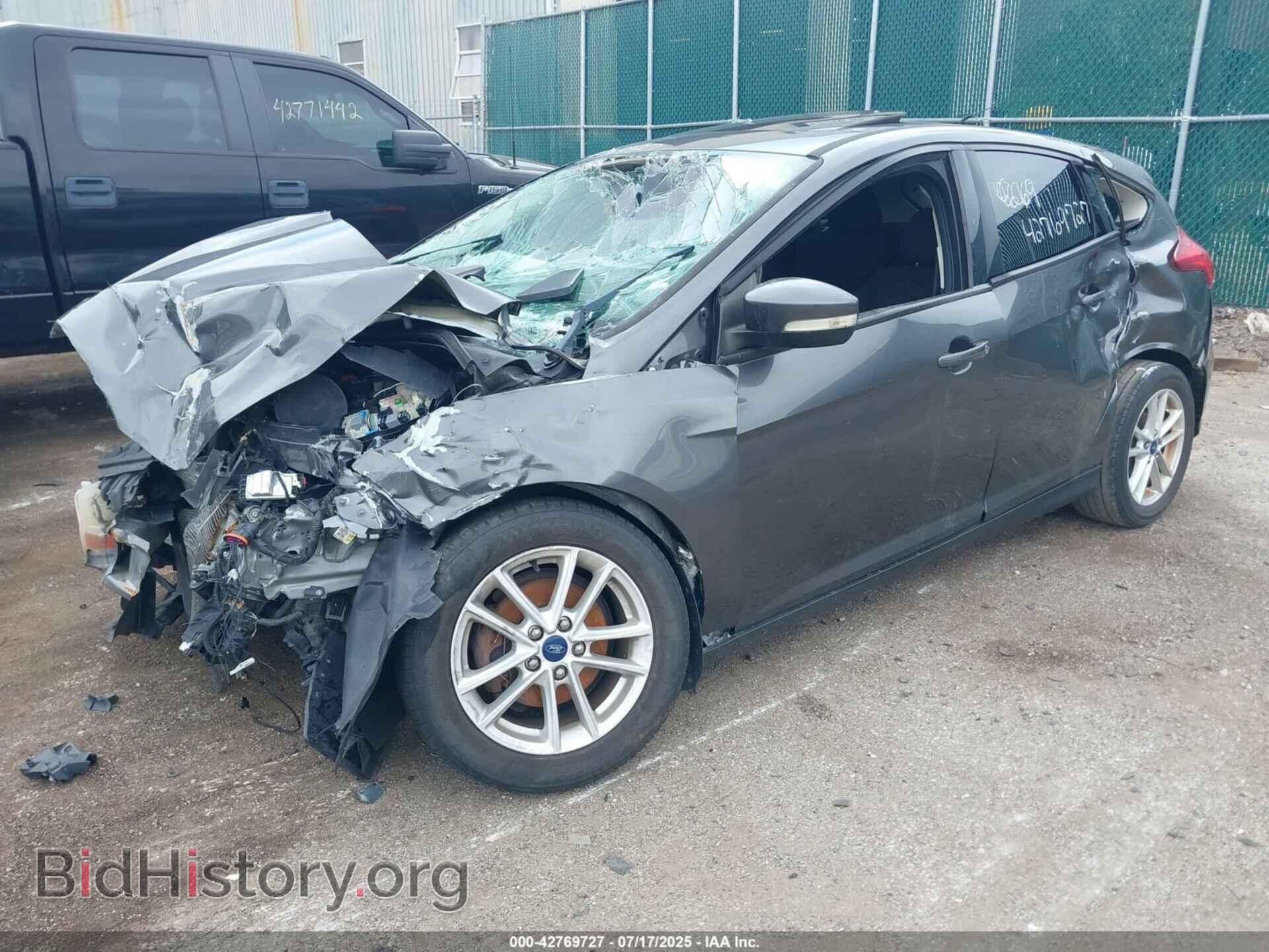 2015 FORD FOCUS - VIN: 1FADP3K22FL253380 - Фото 2