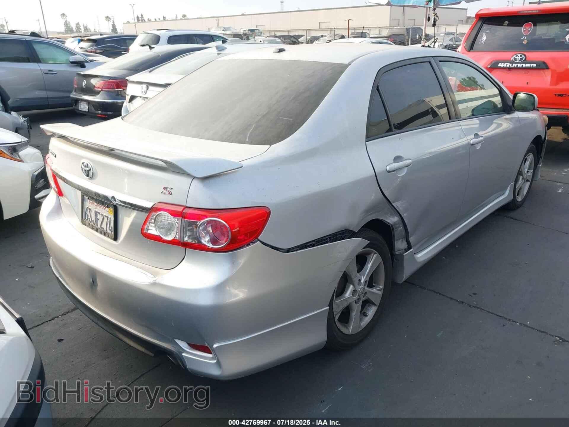 2011 TOYOTA COROLLA - VIN: 2T1BU4EE7BC586830 - Фото 4